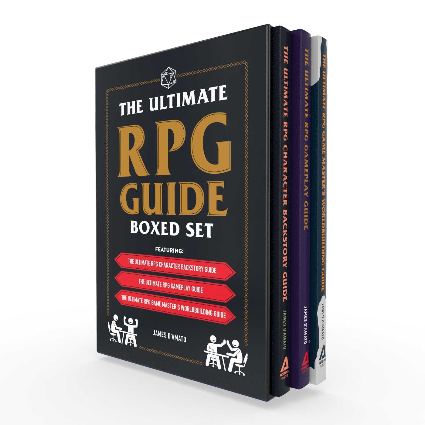 Ultimate RPG Guide Boxed Set: Featuring The Ultimate RPG Character Backstory Guide, The Ultimate RPG Gameplay Guide, and The Ultimate RPG Game Master's Worldbuilding Guide