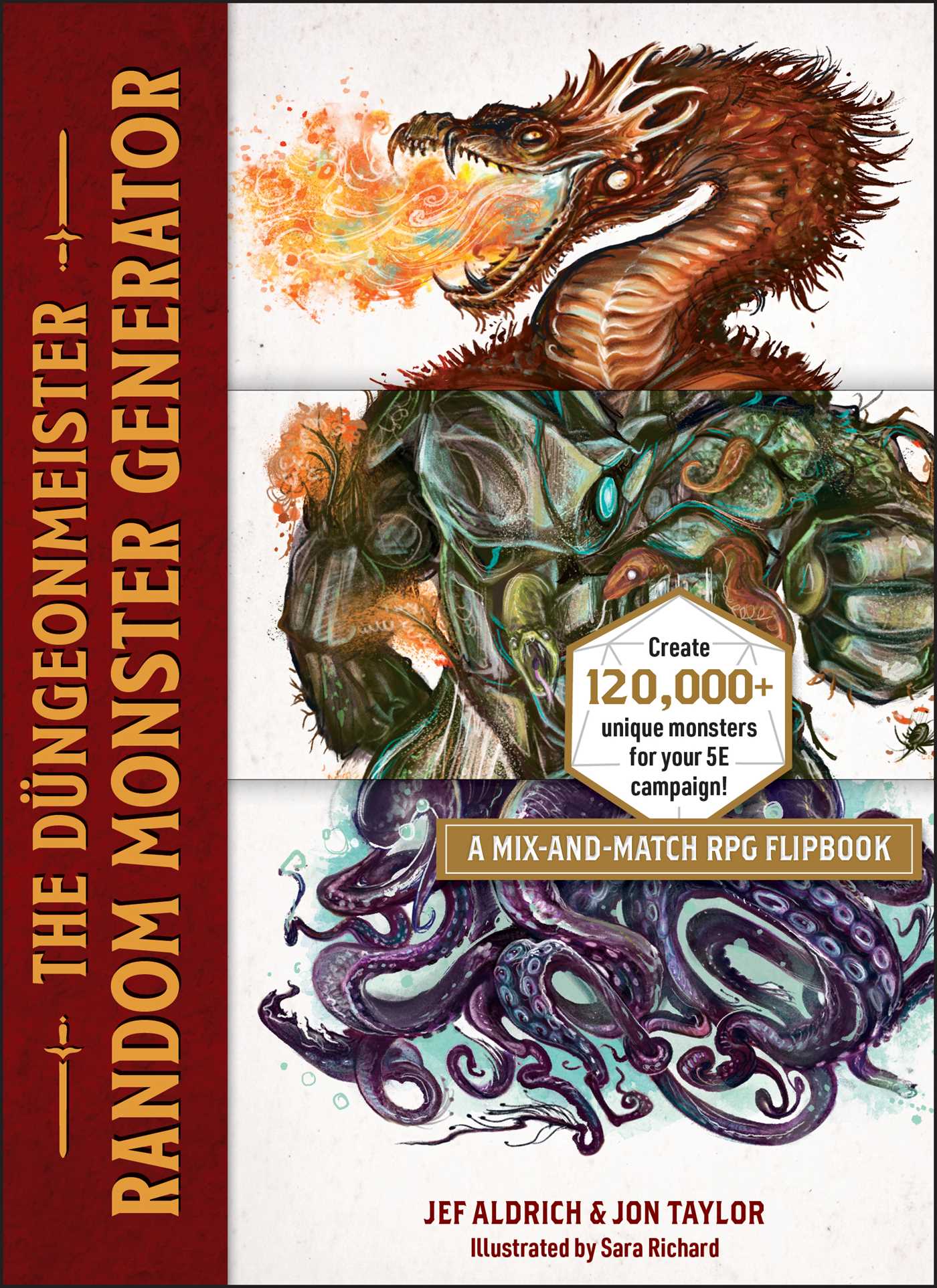 Düngeonmeister Random Monster Generator: A Mix-and-Match RPG Flipbook
