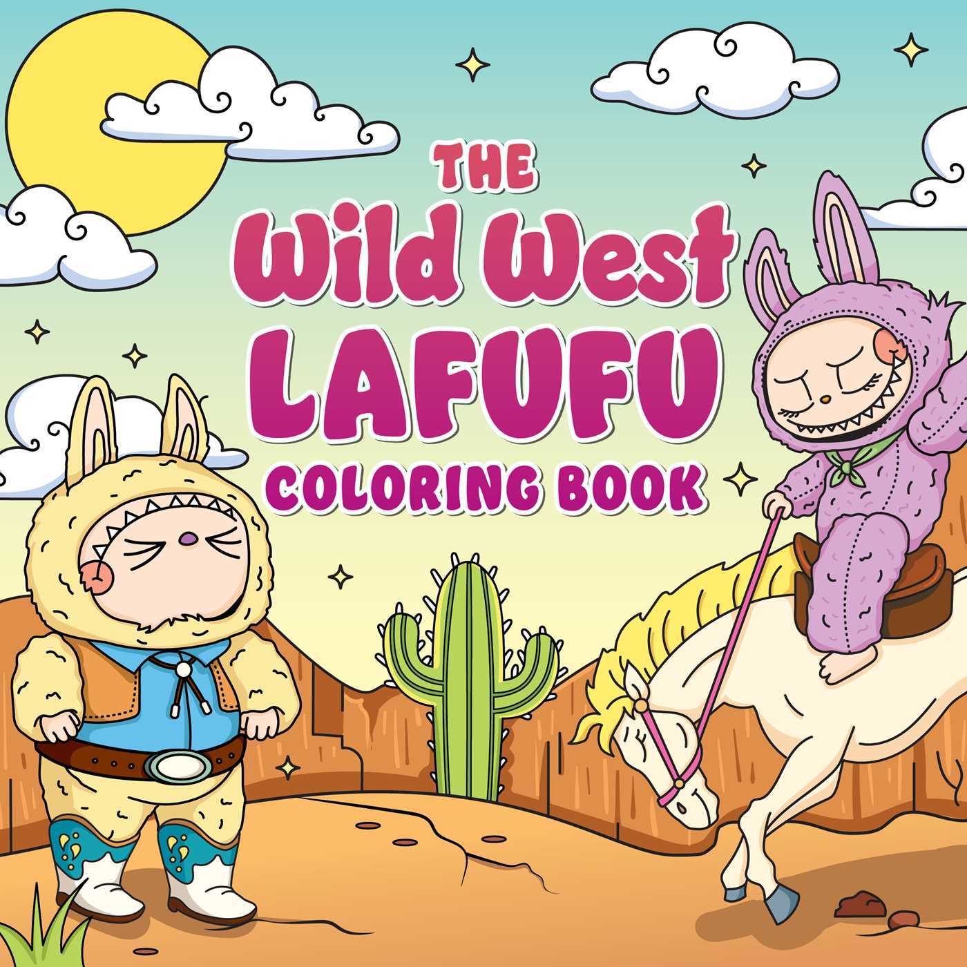 Wild West Lafufu Coloring Book