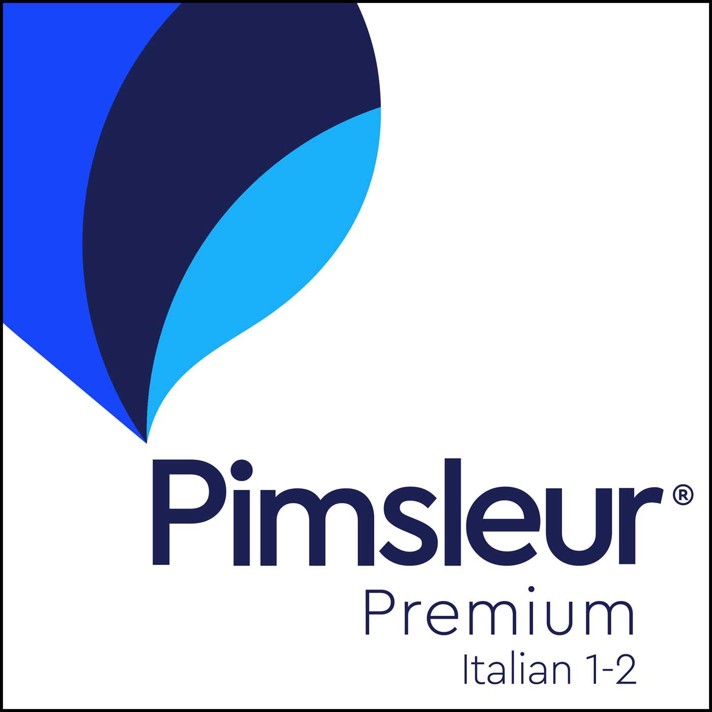 Pimsleur Italian Levels 1-2 Premium