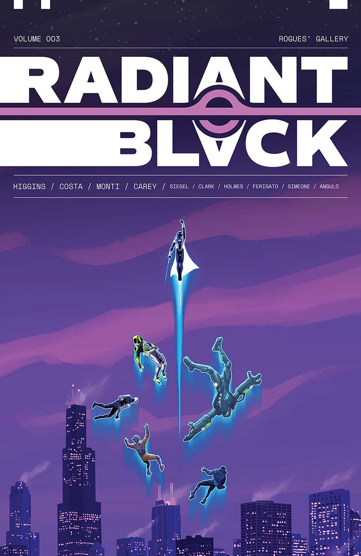 Radiant Black Volume 3: Rogues' Gallery