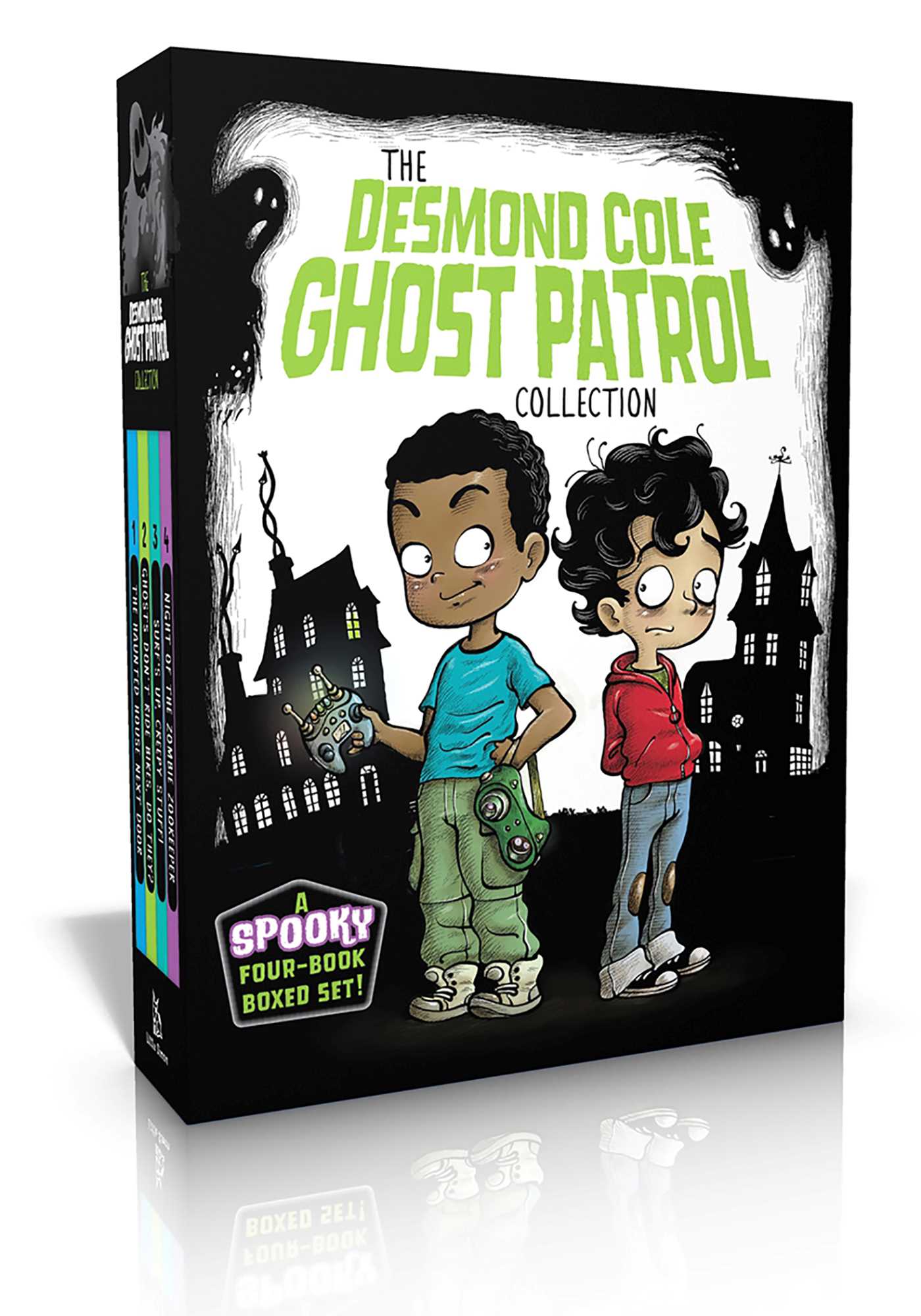 Desmond Cole Ghost Patrol Collection (Boxed Set): The Haunted House Next Door; Ghosts Don't Ride Bikes, Do They?; Surf's Up, Creepy Stuff!; Night of the Zombie Zookeeper