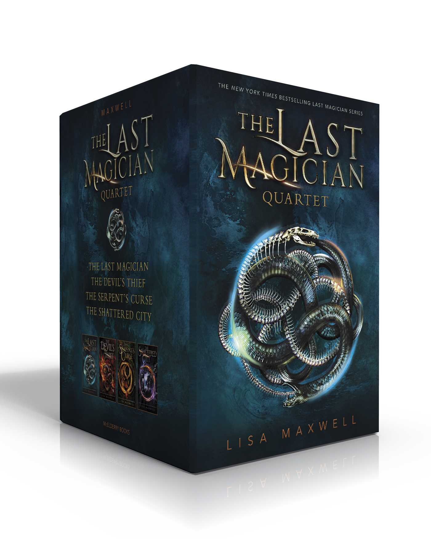 Last Magician Quartet (Boxed Set): The Last Magician; The Devil's Thief; The Serpent's Curse; The Shattered City