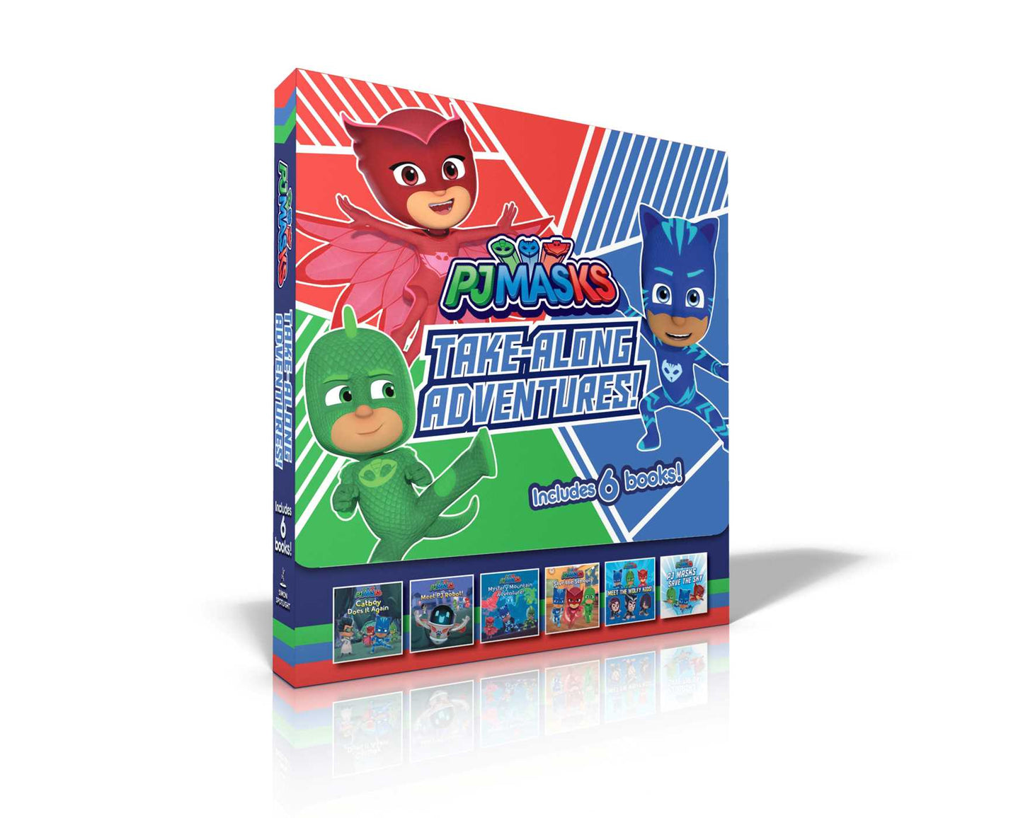 PJ Masks Take-Along Adventures! (Boxed Set)