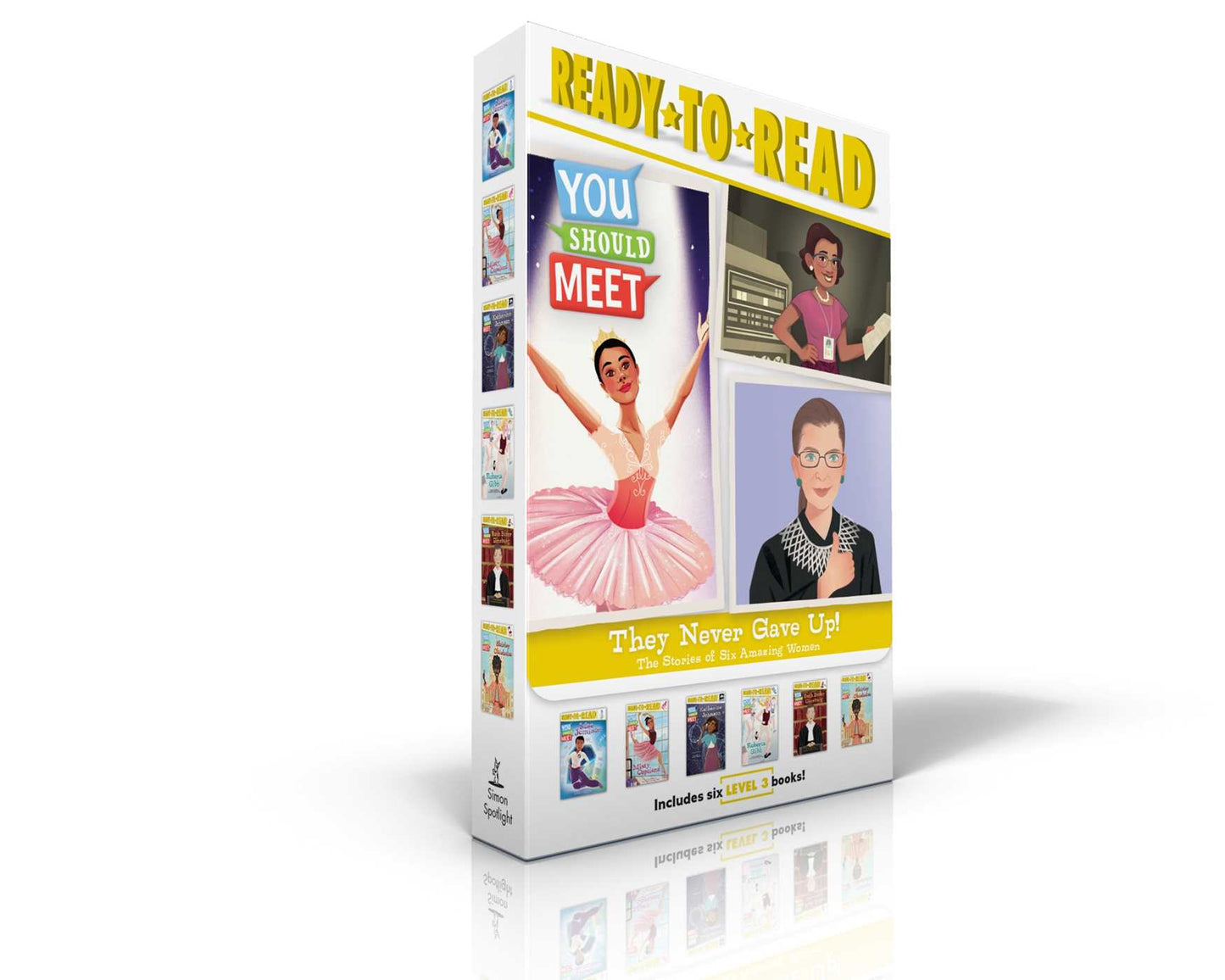 They Never Gave Up! The Stories of Six Amazing Women (Boxed Set)