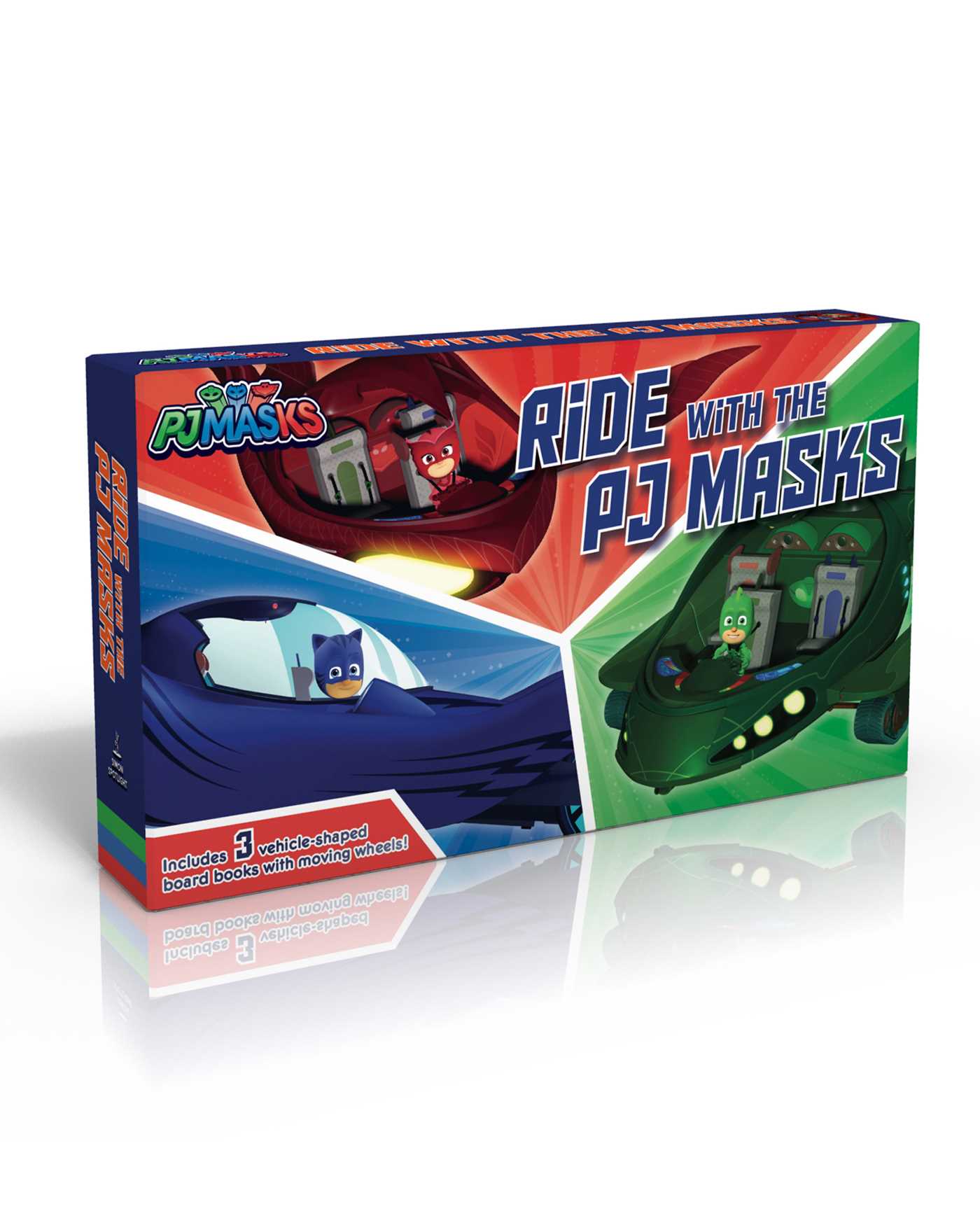 Ride with the PJ Masks (Boxed Set)