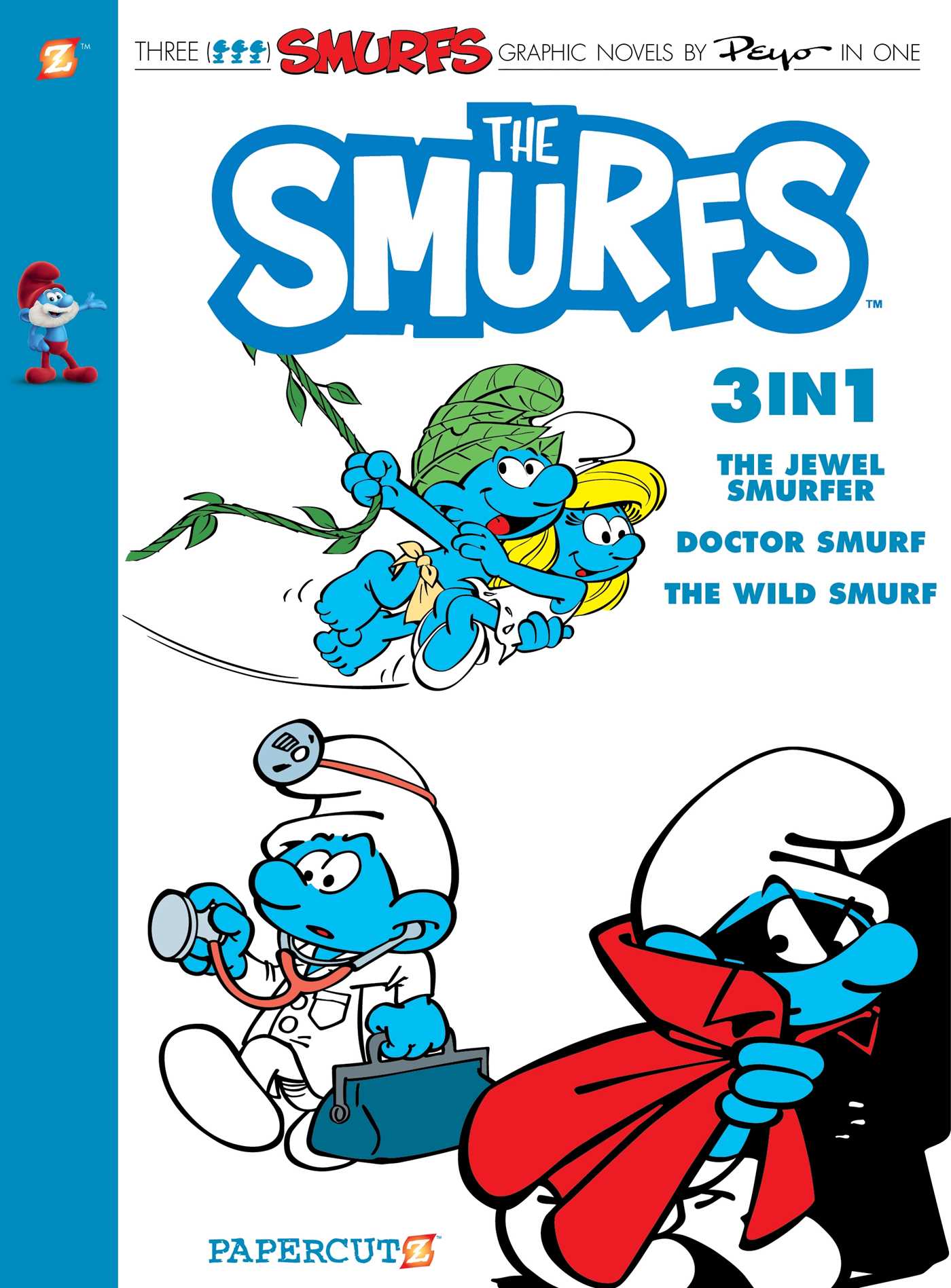 Smurfs 3-in-1 Vol. 7: Collecting "The Jewel Smurfer," "Doctor Smurf," and "The Wild Smurf"