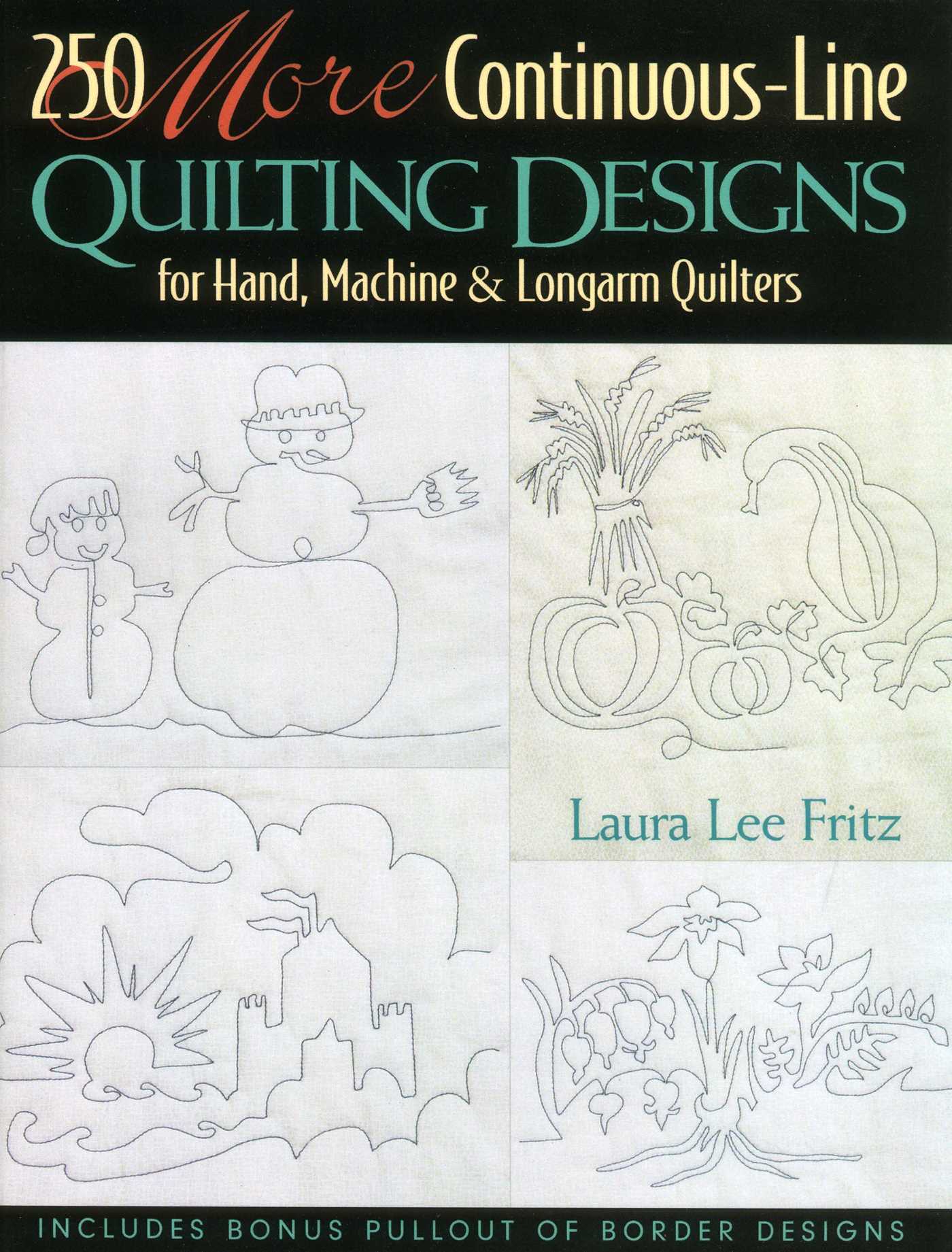 250 MORE Continuous-Line Quilting Design