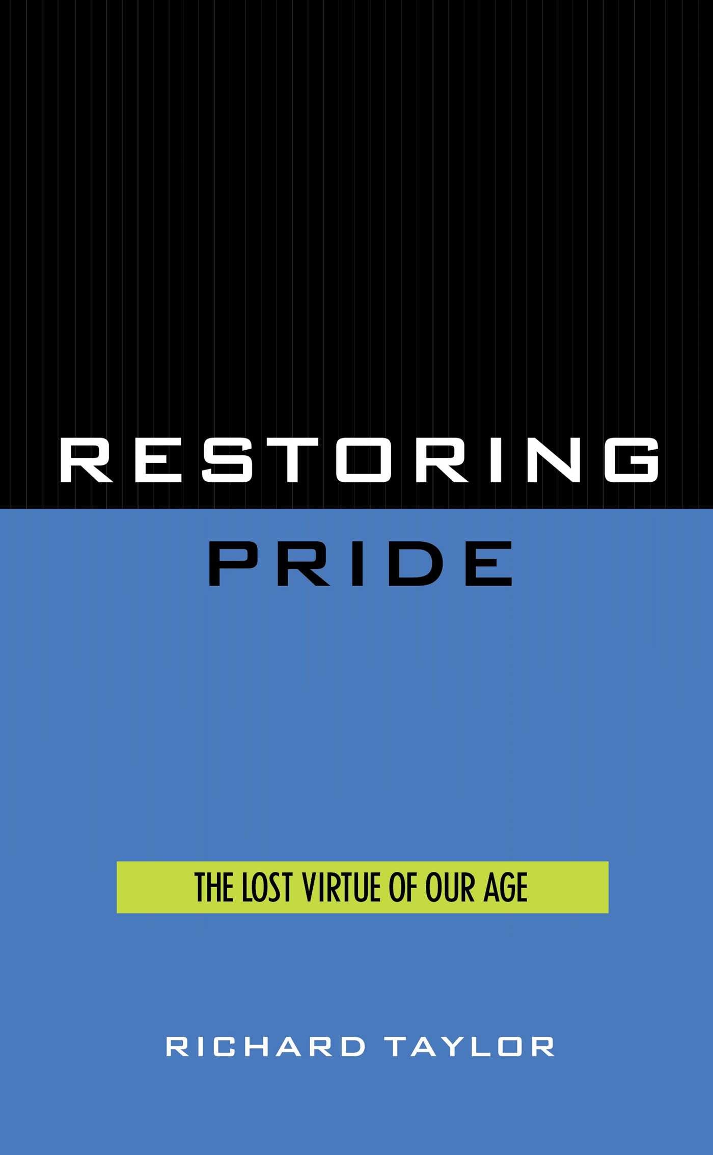 Restoring Pride