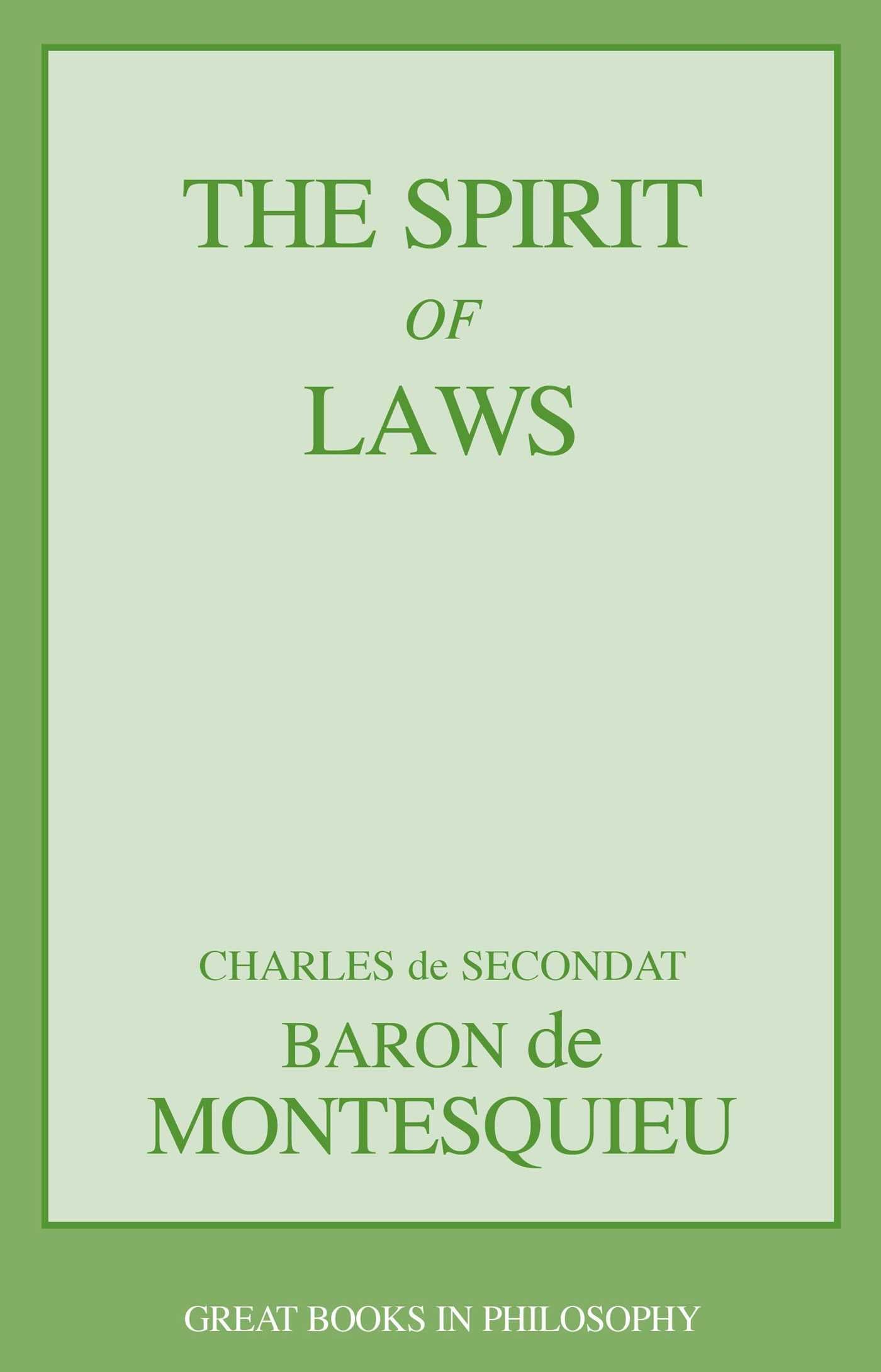 Spirit of Laws