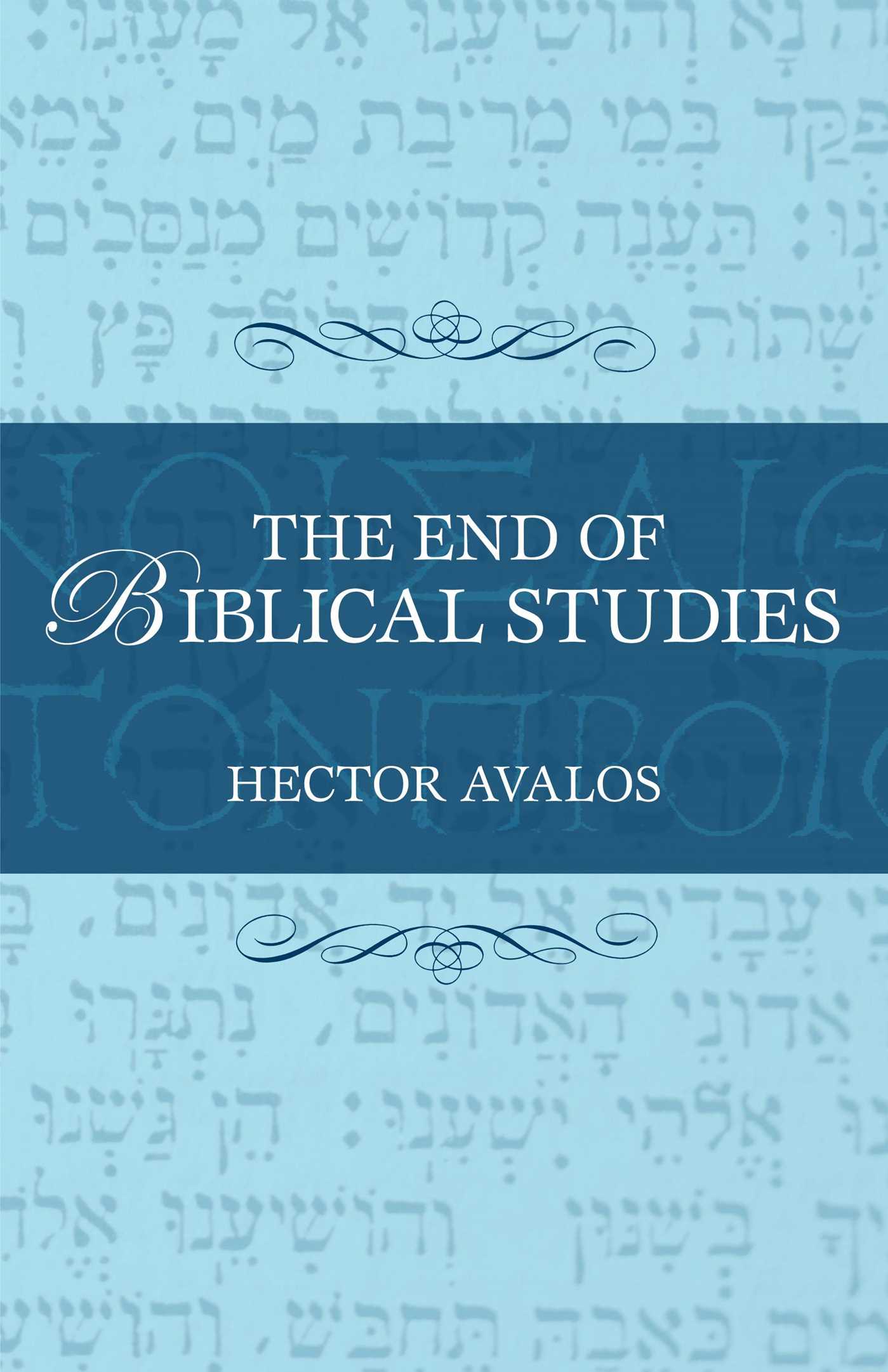 End of Biblical Studies