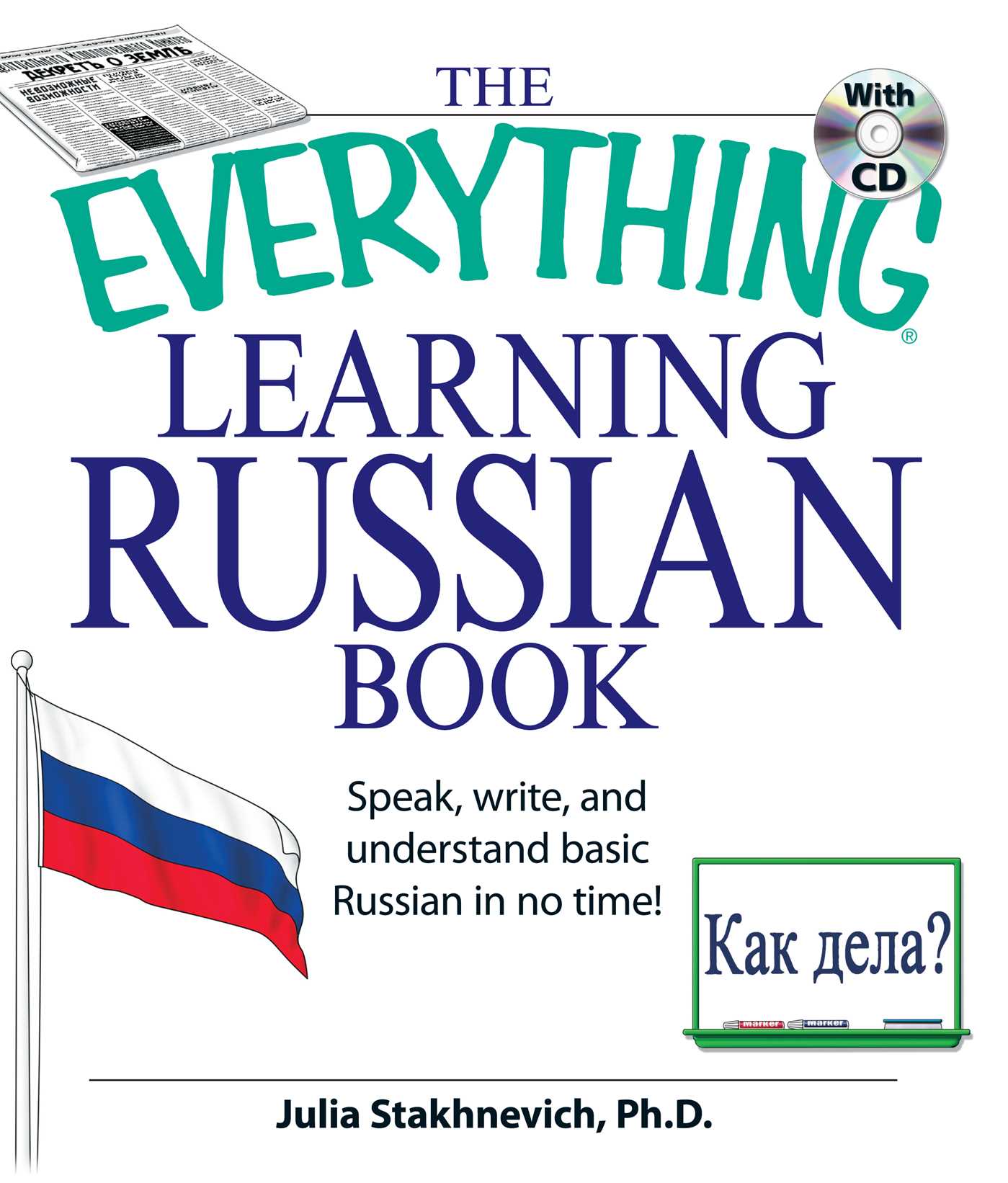 Everything Learning Russian Book with CD: Speak, write, and understand Russian in no time!