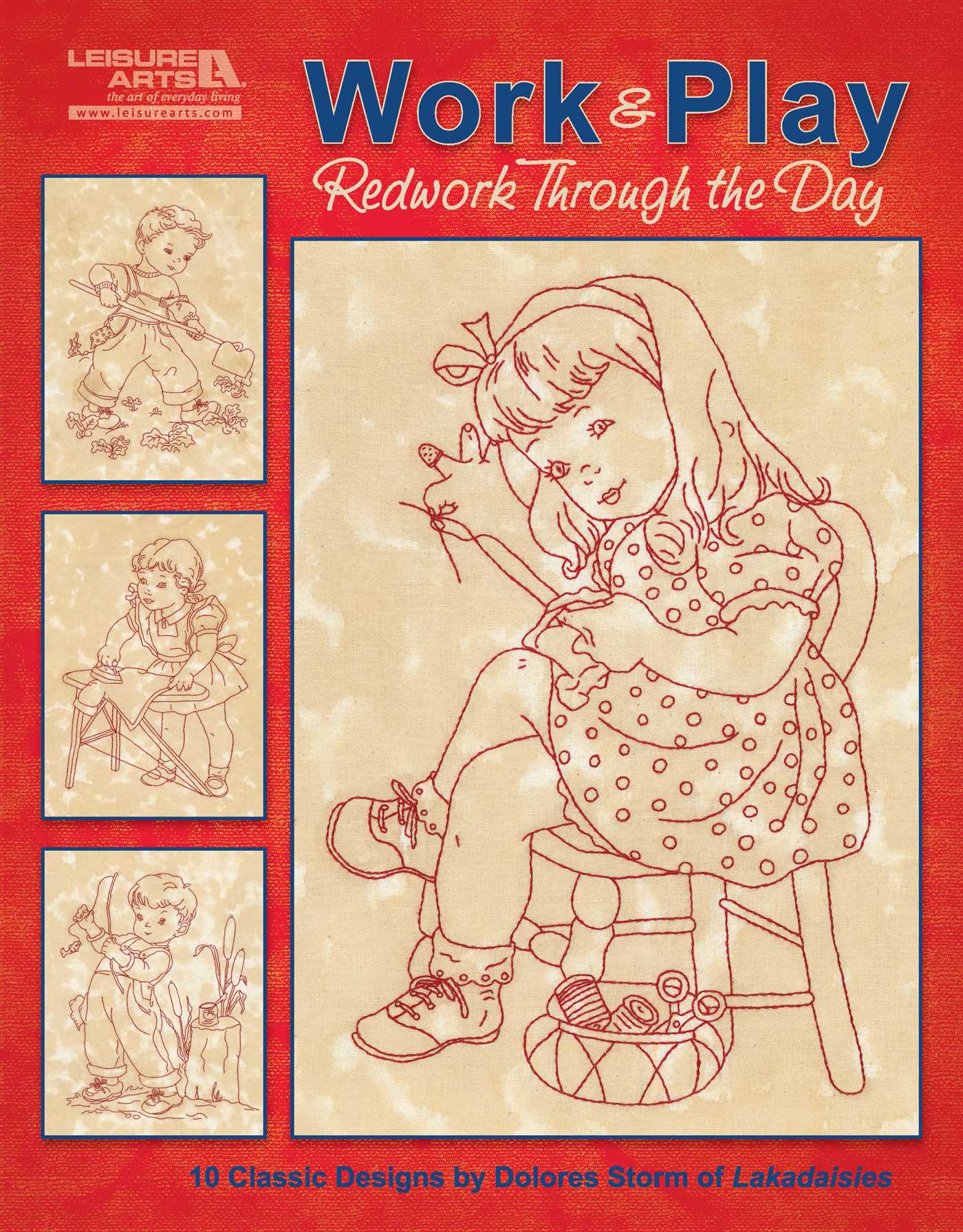 Work & Play, Redwork Through the Day