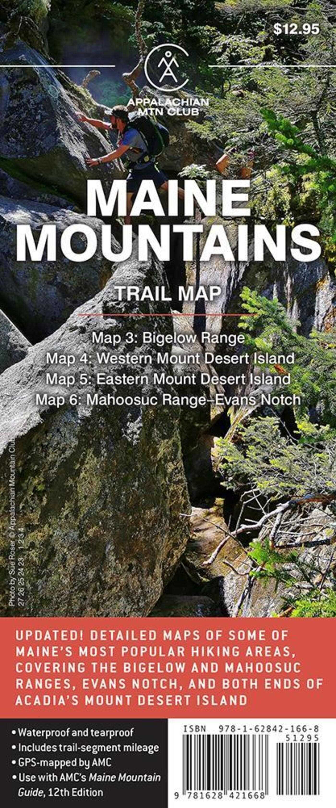 AMC Maine Mountains Trail Maps 3–6