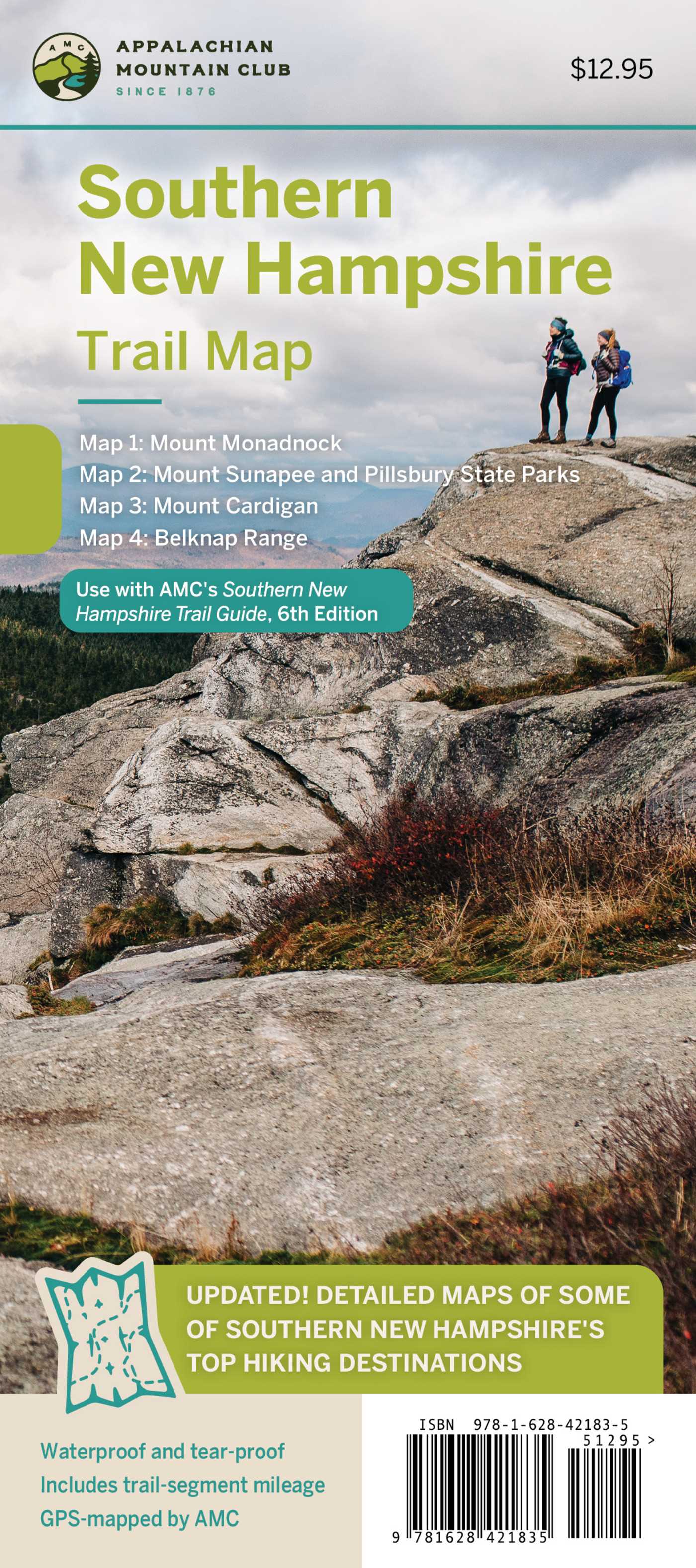 Southern New Hampshire Trail Map