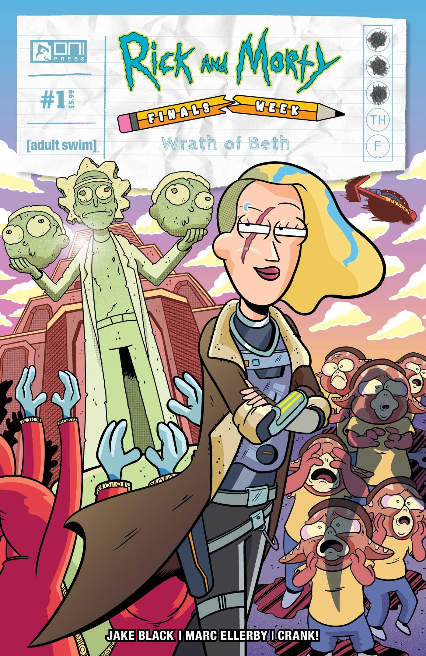 Rick and Morty: Finals Week: Wrath of Beth #1