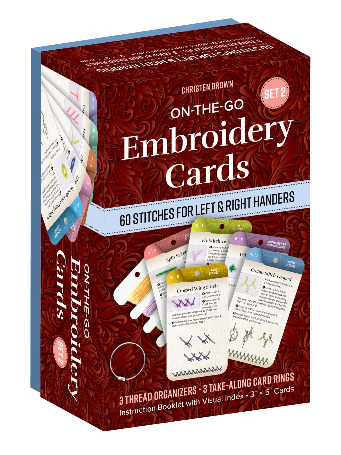 On-the-Go Embroidery Cards Set 2