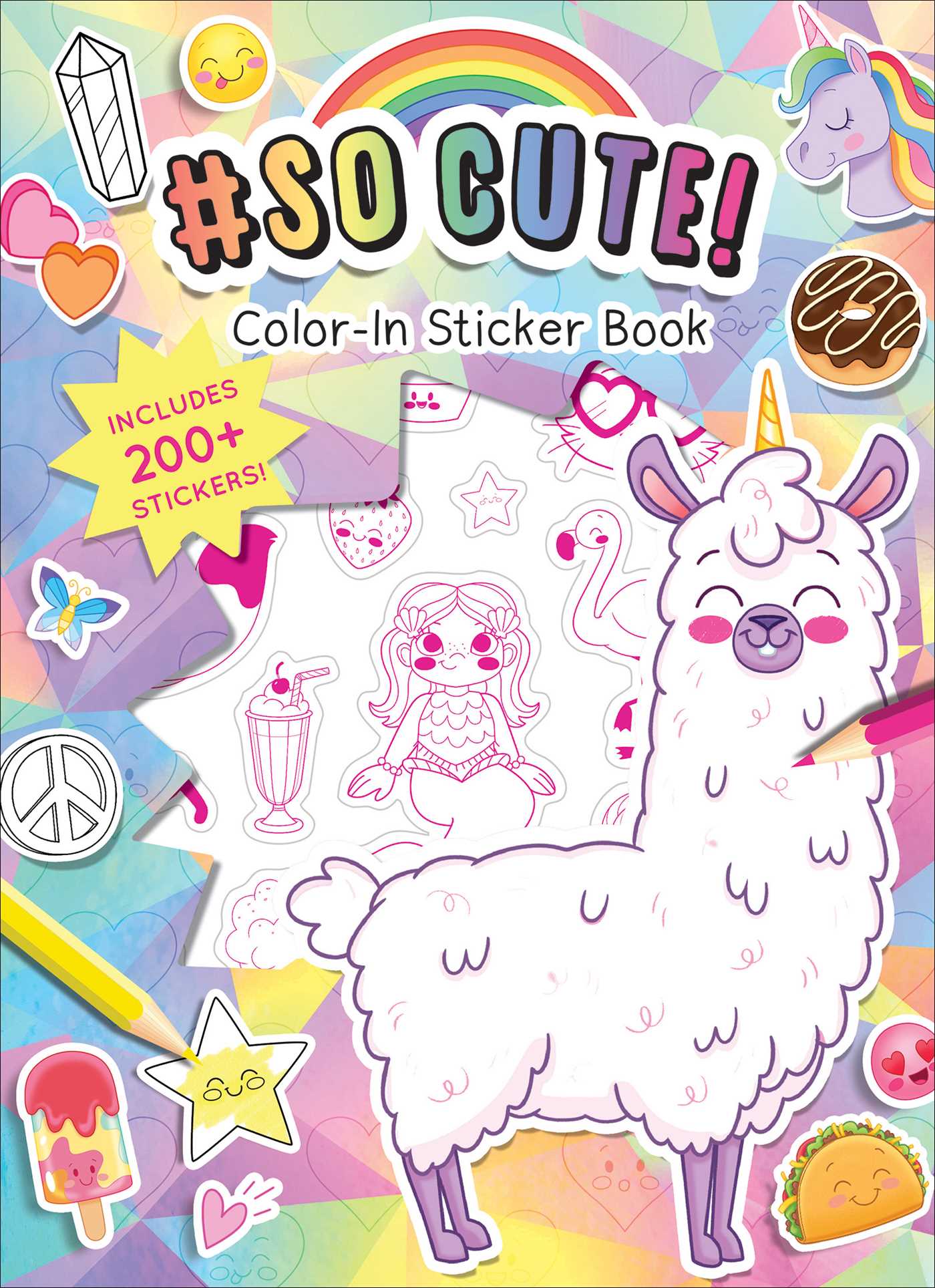 #SoCute! Color-In Stickers