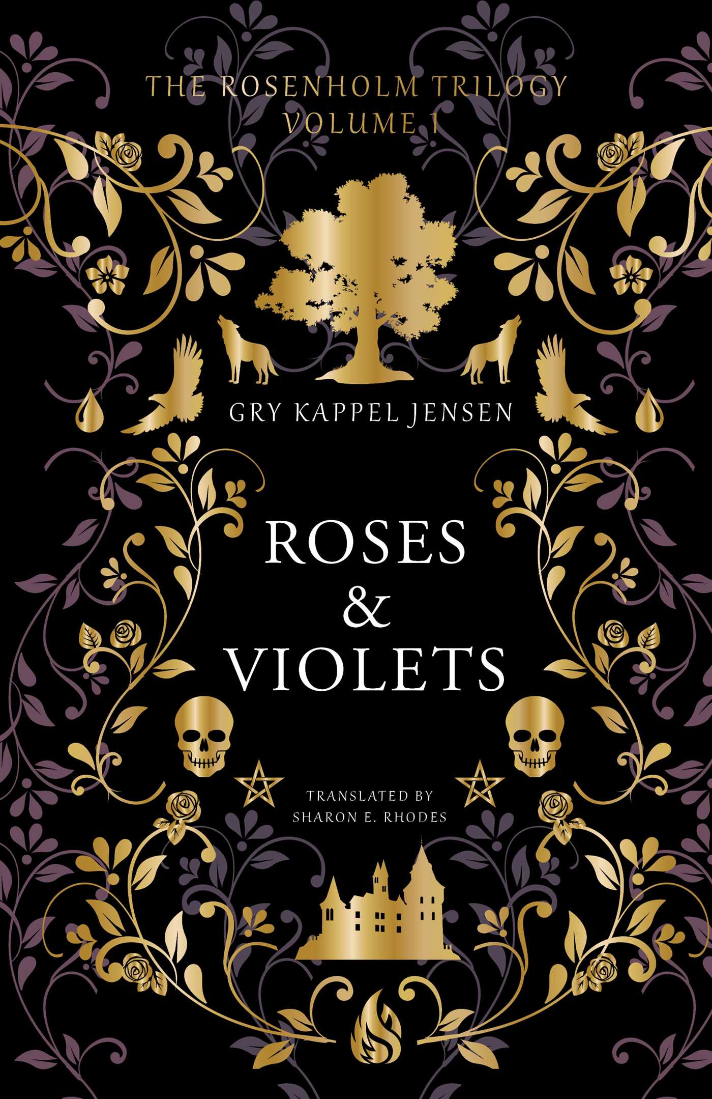 Roses & Violets: A YA Dark Academia Paranormal Mystery at Rosenholm Academy, a Haunted Nordic Boarding School of Shamanic Trials, Vengeful Spirits, and Found Family