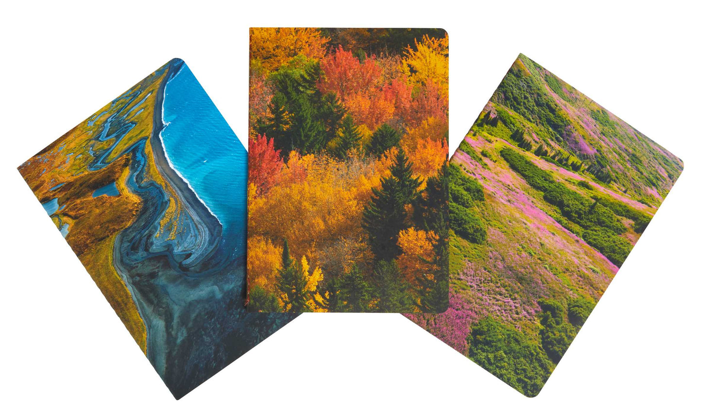 Refuge Sewn Notebook Collection (Set of 3)