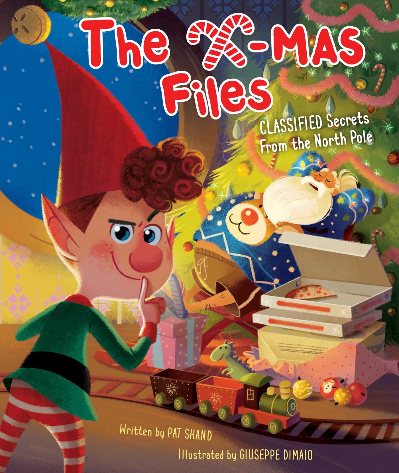 X-mas Files: Classified Secrets From the North Pole (Holiday Books, Christmas Books for Kids, Santa Claus Story)