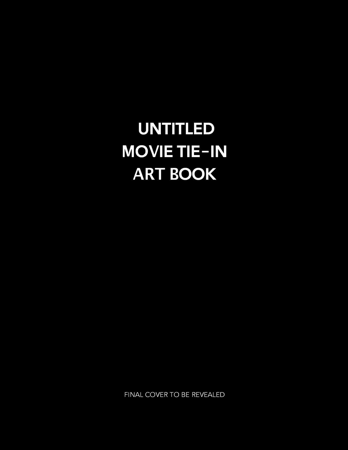 Untitled Movie Tie-In Art Book