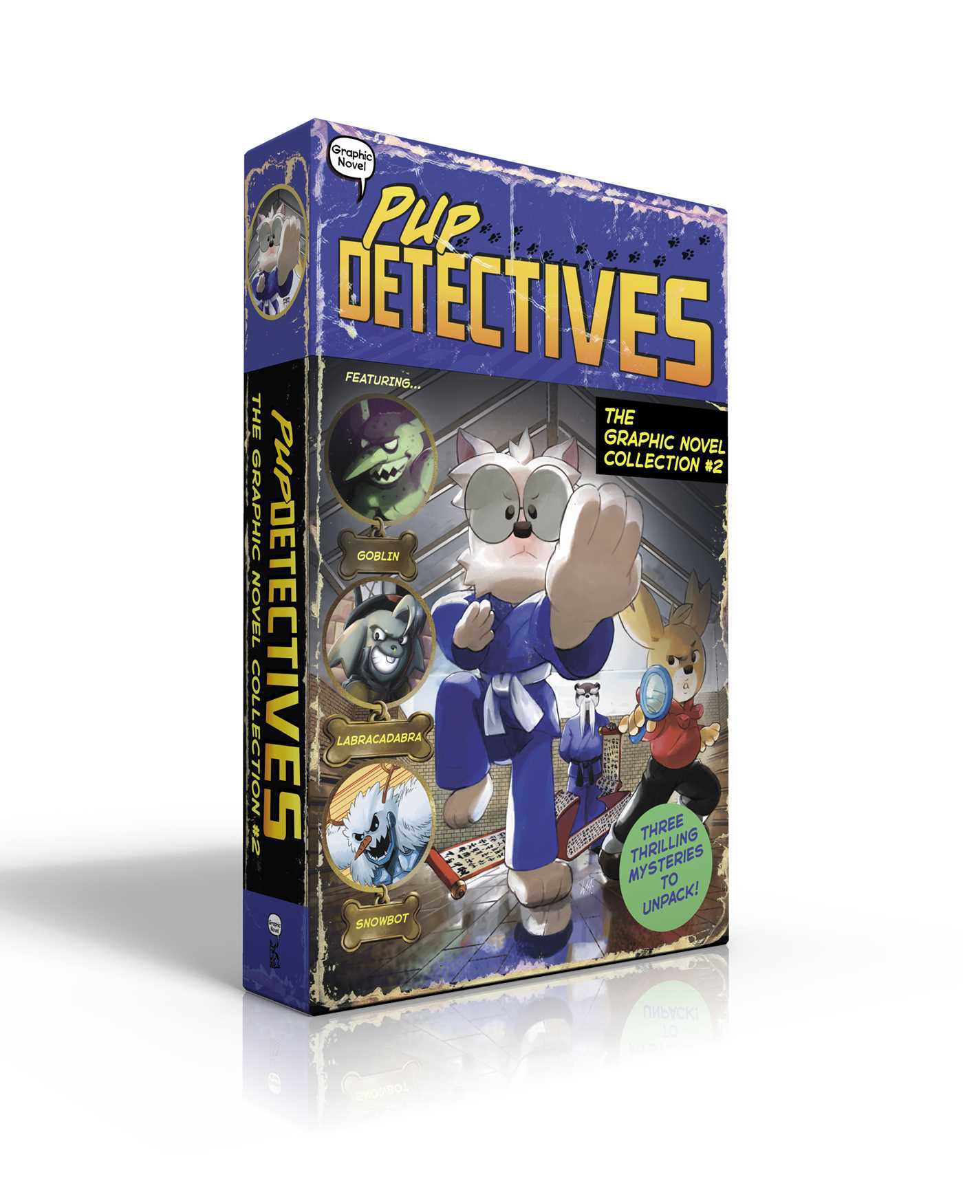 Pup Detectives The Graphic Novel Collection #2 (Boxed Set)
