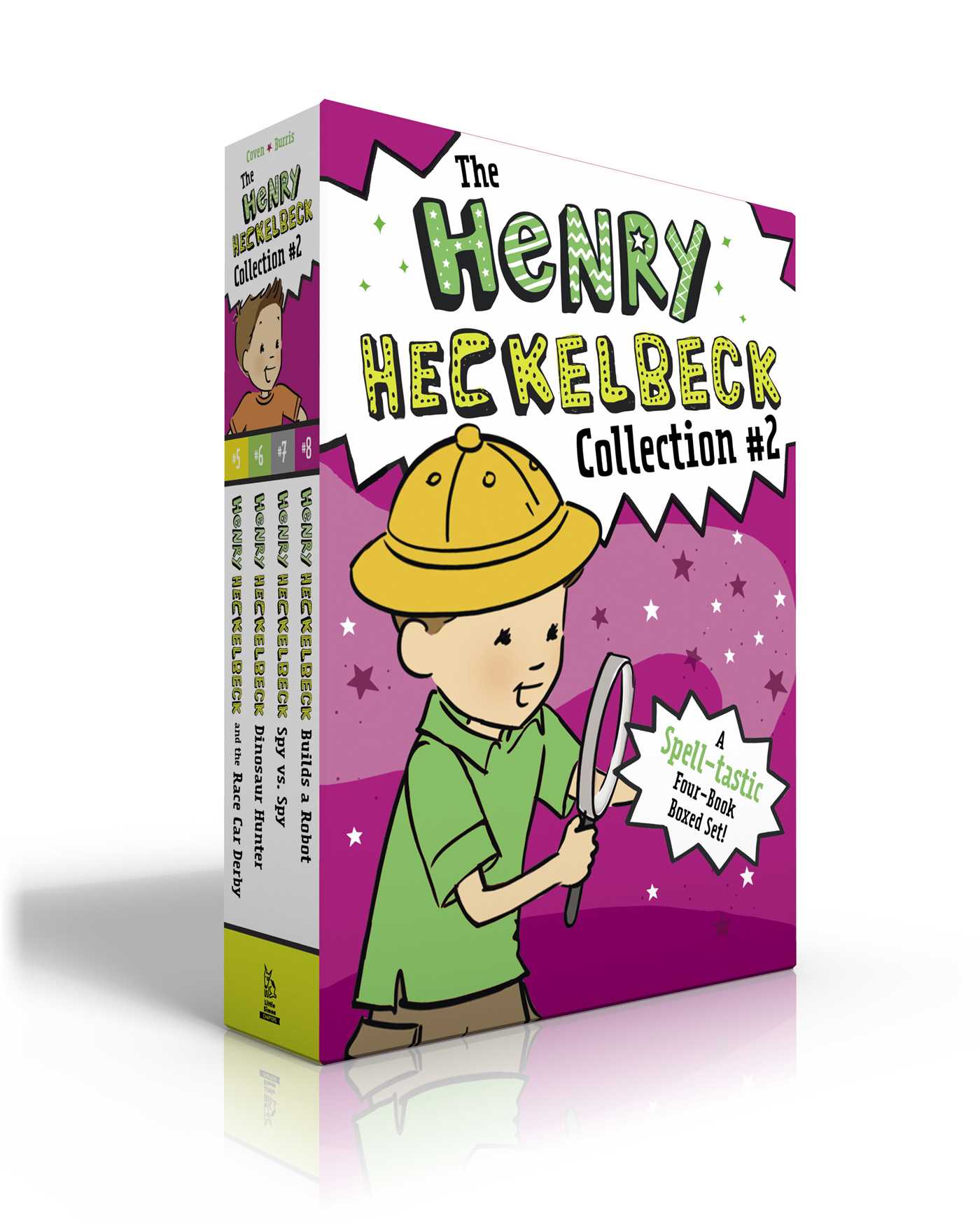 Henry Heckelbeck Collection #2 (Boxed Set): Henry Heckelbeck and the Race Car Derby; Henry Heckelbeck Dinosaur Hunter; Henry Heckelbeck Spy vs. Spy; Henry Heckelbeck Builds a Robot