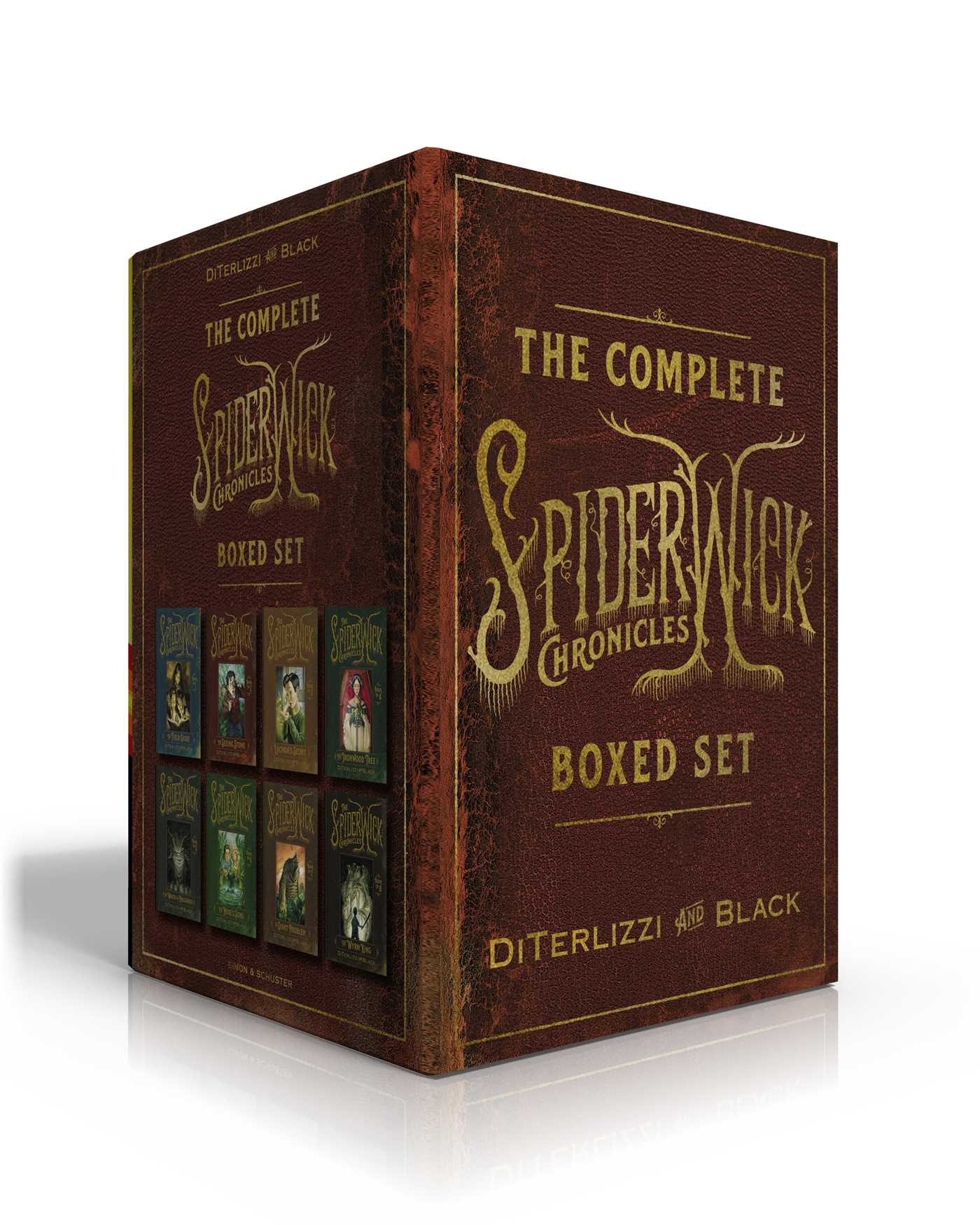 Complete Spiderwick Chronicles Boxed Set: The Field Guide; The Seeing Stone; Lucinda's Secret; The Ironwood Tree; The Wrath of Mulgarath; The Nixie's Song; A Giant Problem; The Wyrm King