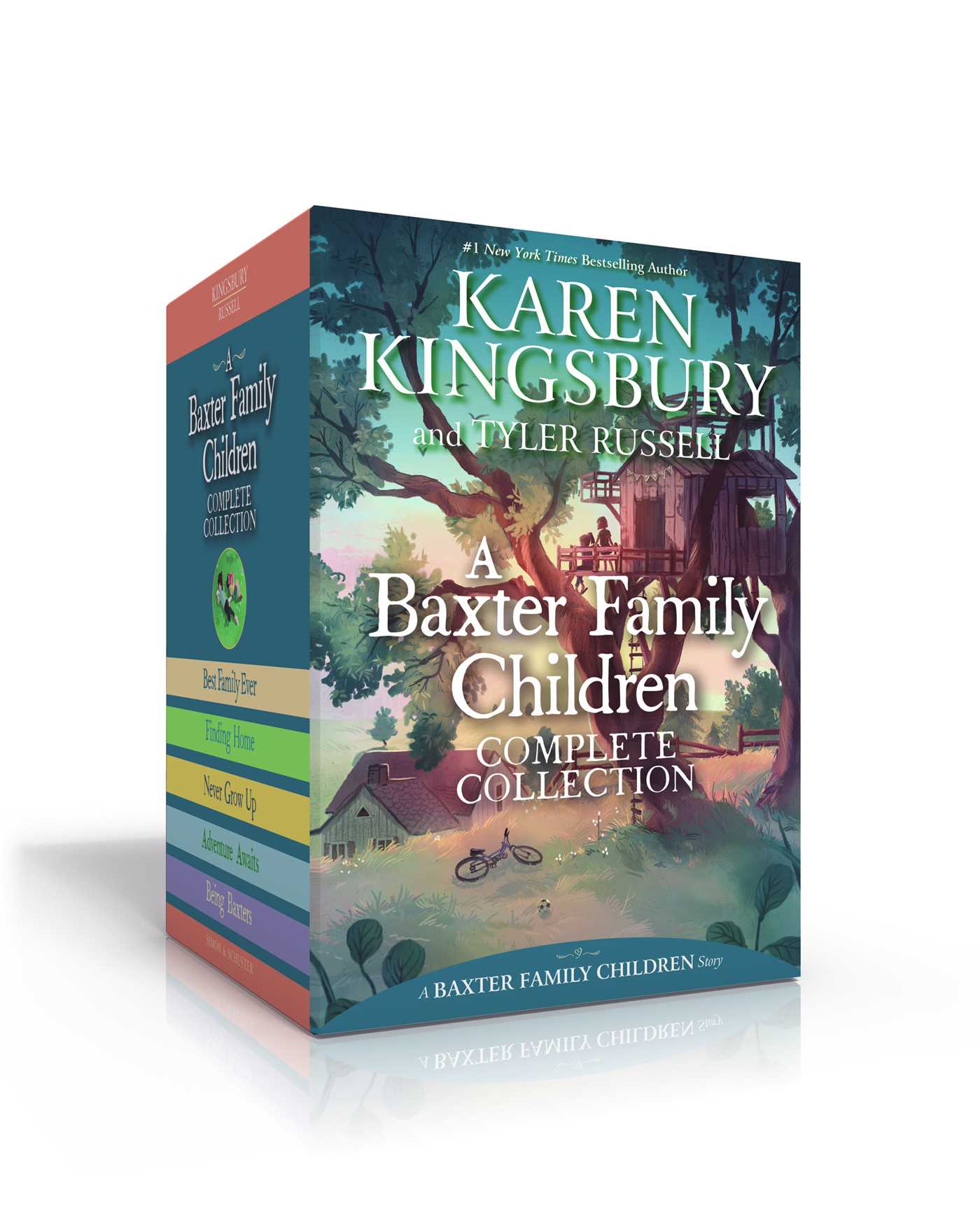 Baxter Family Children Complete Collection (Boxed Set): Best Family Ever; Finding Home; Never Grow Up; Adventure Awaits; Being Baxters