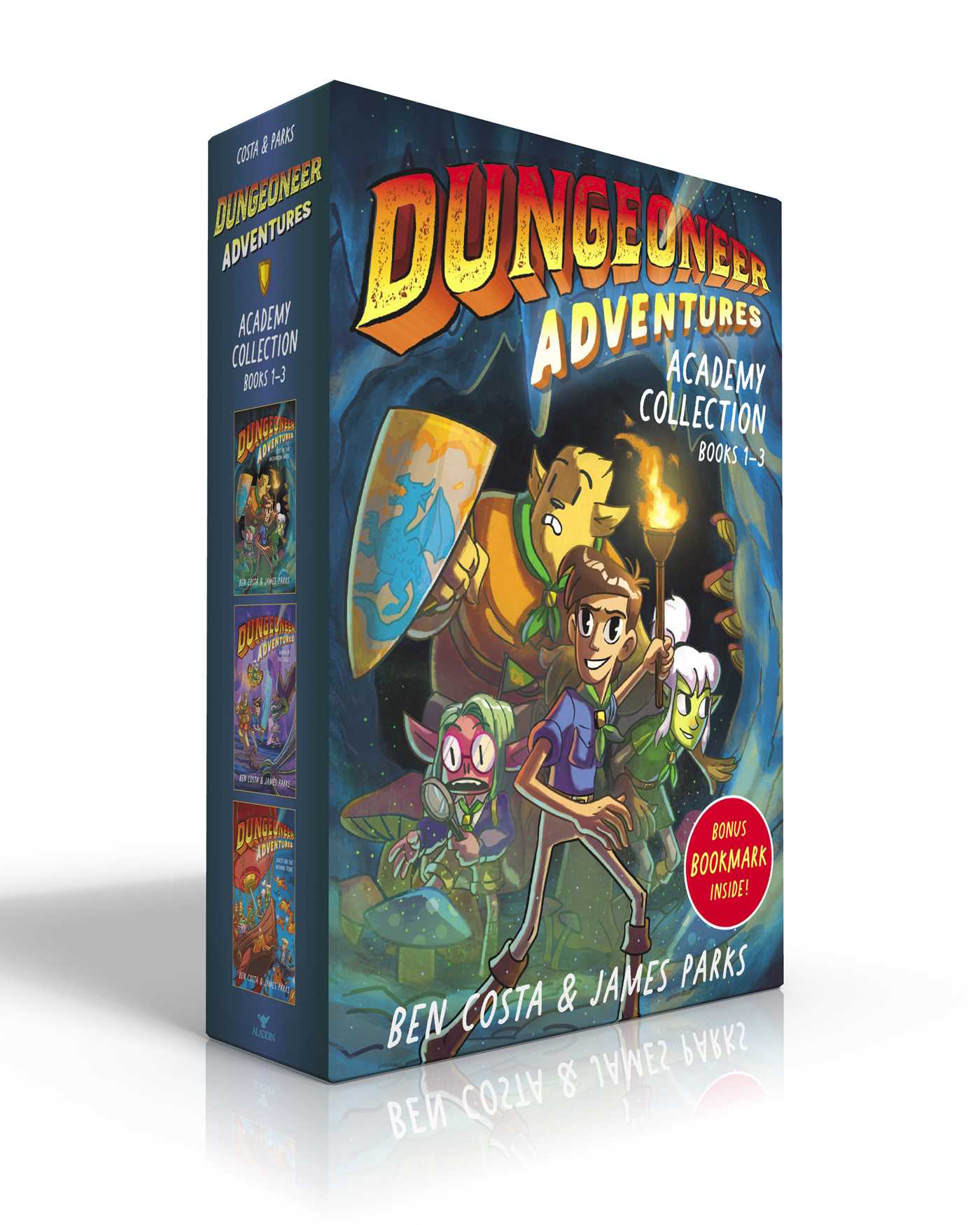 Dungeoneer Adventures Academy Collection (Boxed Set) (Bonus Bookmark Inside!)