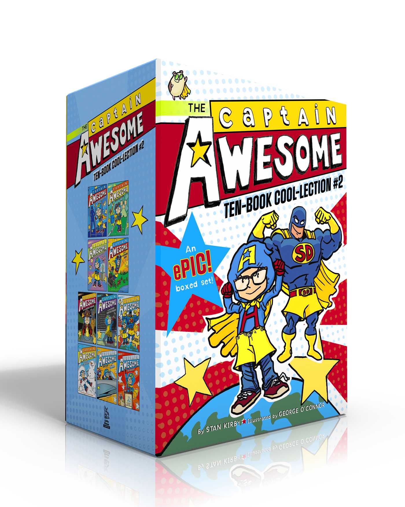 Captain Awesome Ten-Book Cool-lection #2 (Boxed Set)