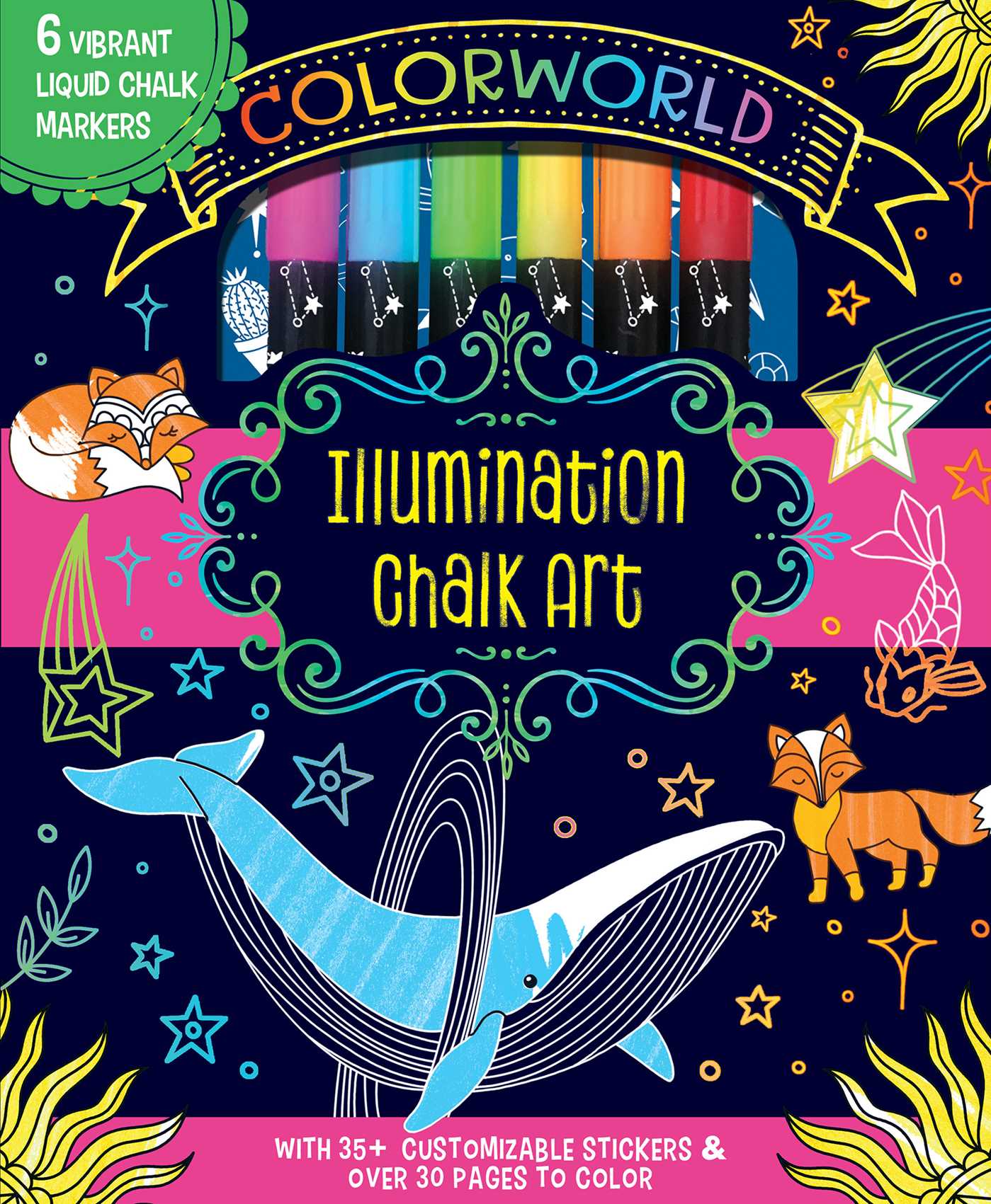 ColorWorld: Illumination Chalk Art