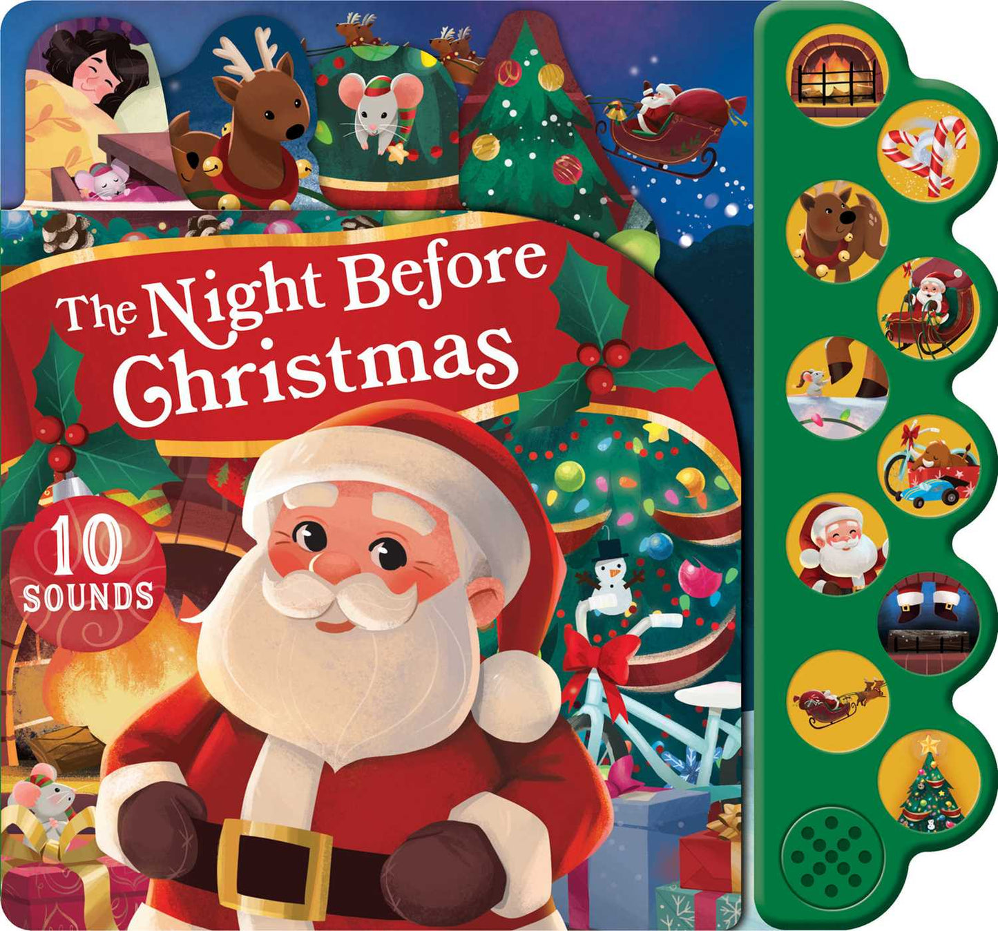 Night Before Christmas 10-Button Sound Book