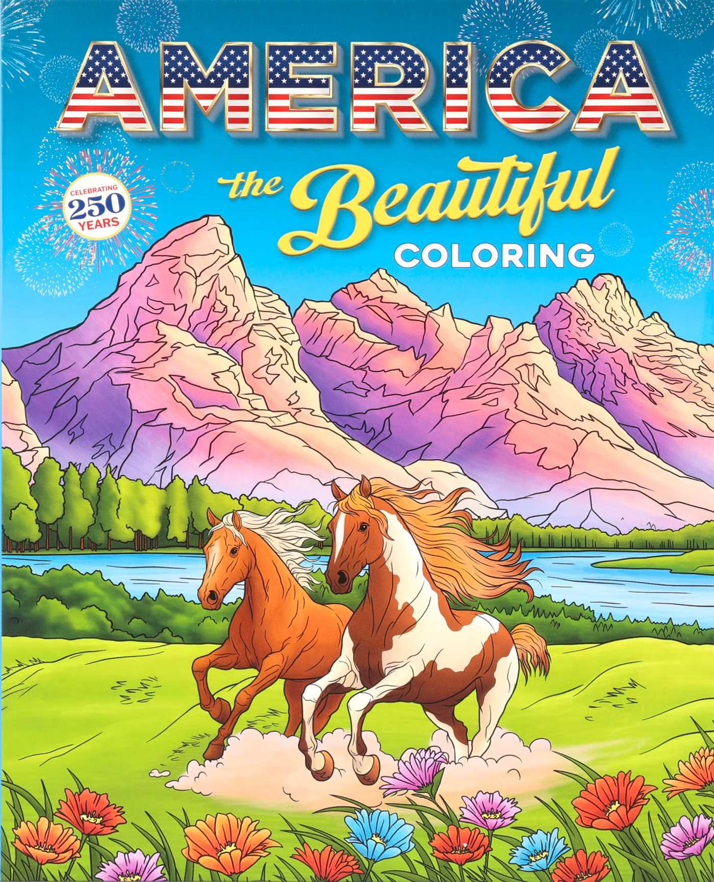 America the Beautiful Coloring