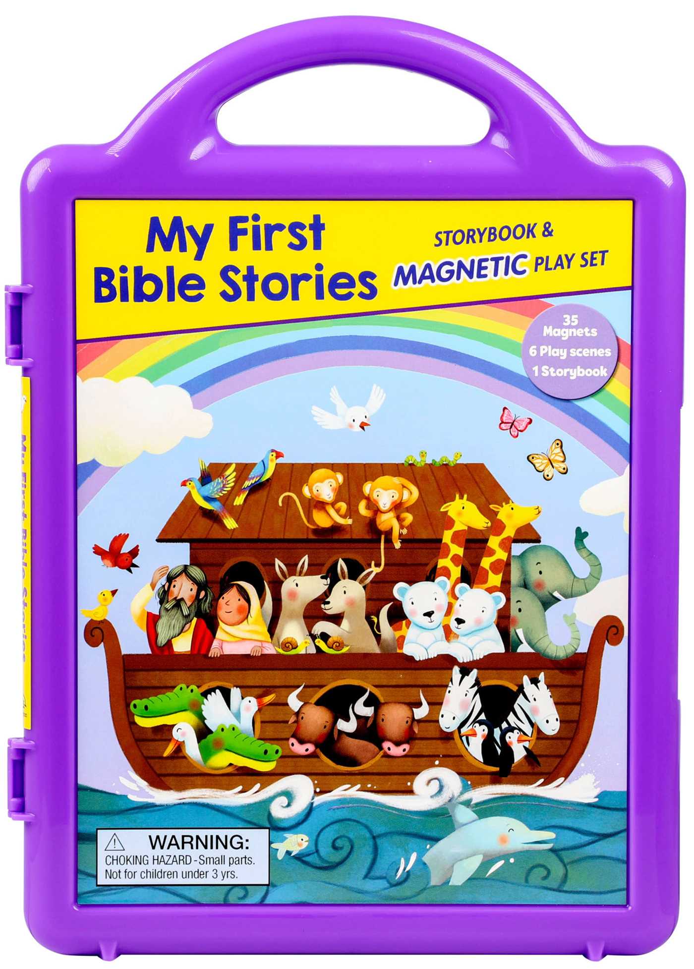 My First Bible Stories: Storybook & Magnetic Play Set