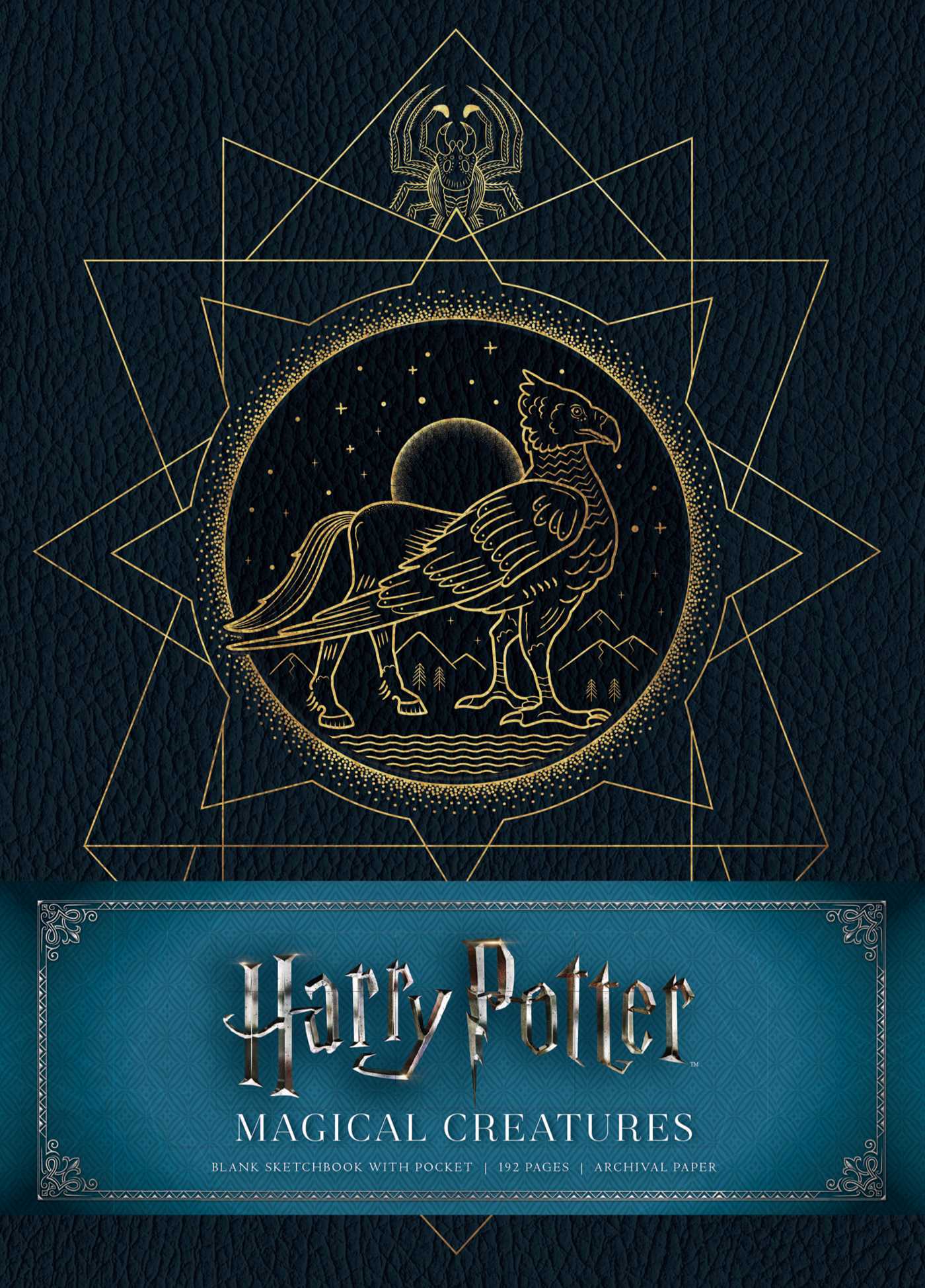 Harry Potter: Magical Creatures Hardcover Blank Sketchbook