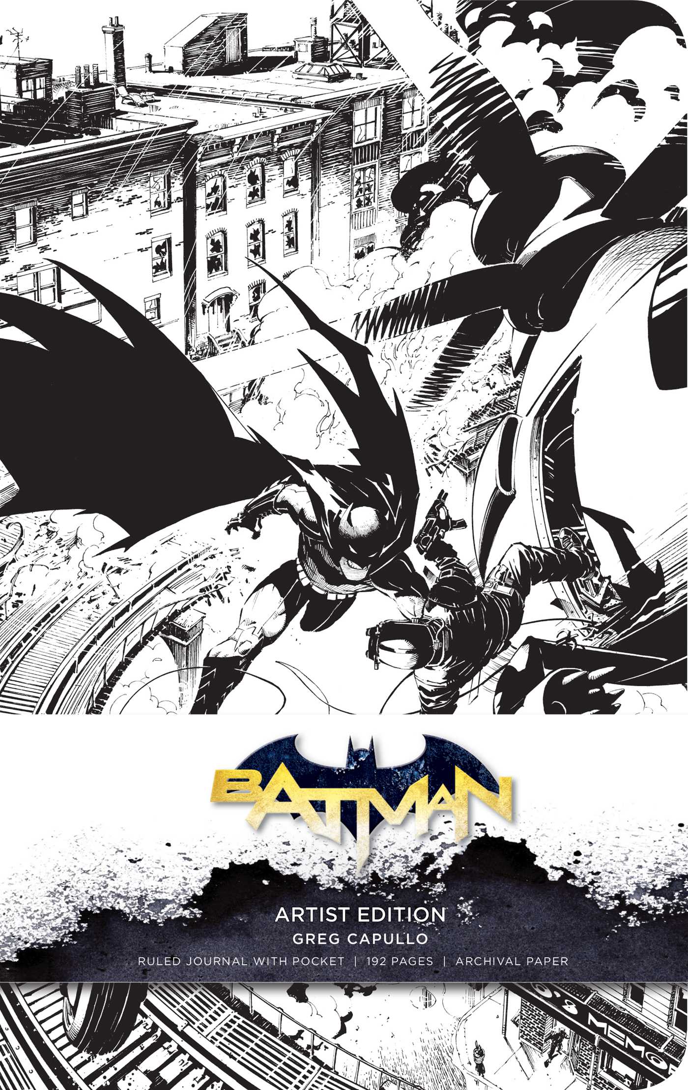DC Comics: Batman Hardcover Ruled Journal: Artist Edition