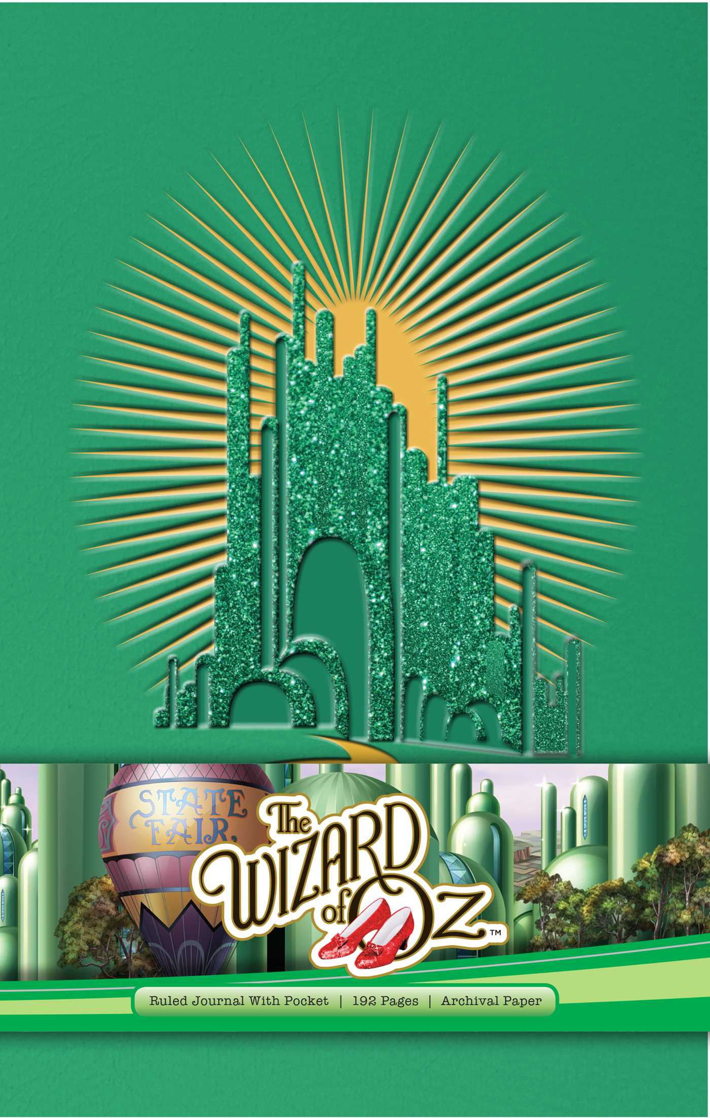Wizard of Oz Hardcover Ruled Journal