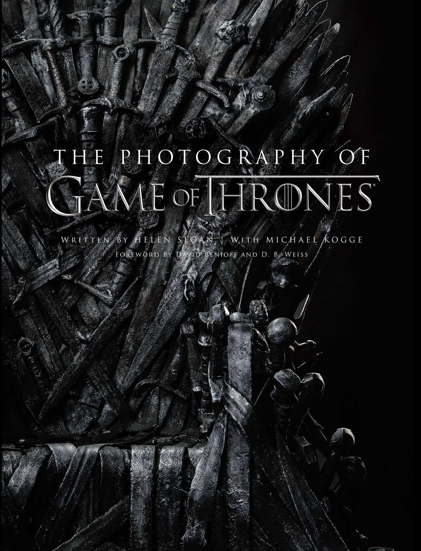 Photography of Game of Thrones, the official photo book of Season 1 to Season 8