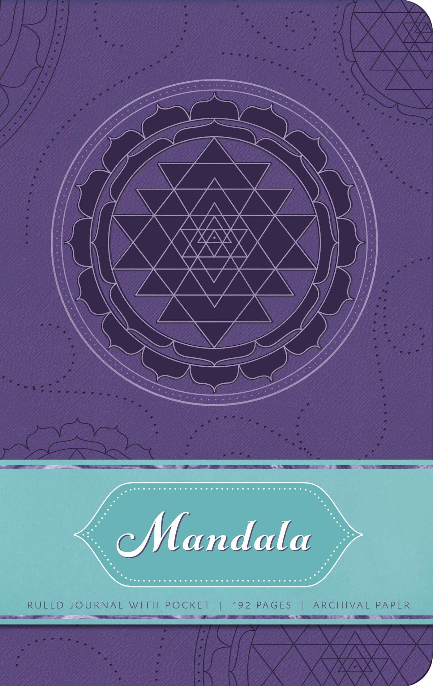 Mandala Hardcover Ruled Journal