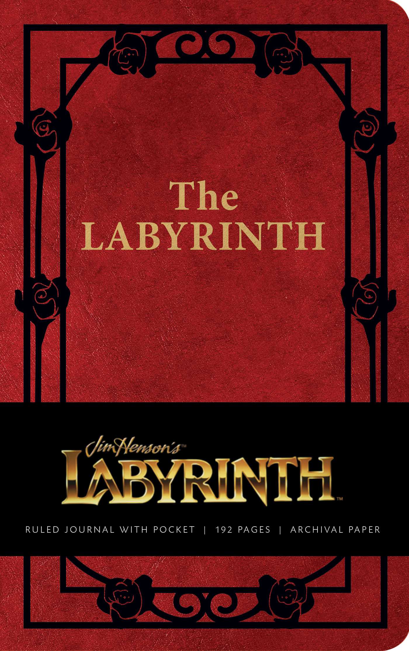 Labyrinth Hardcover Ruled Journal