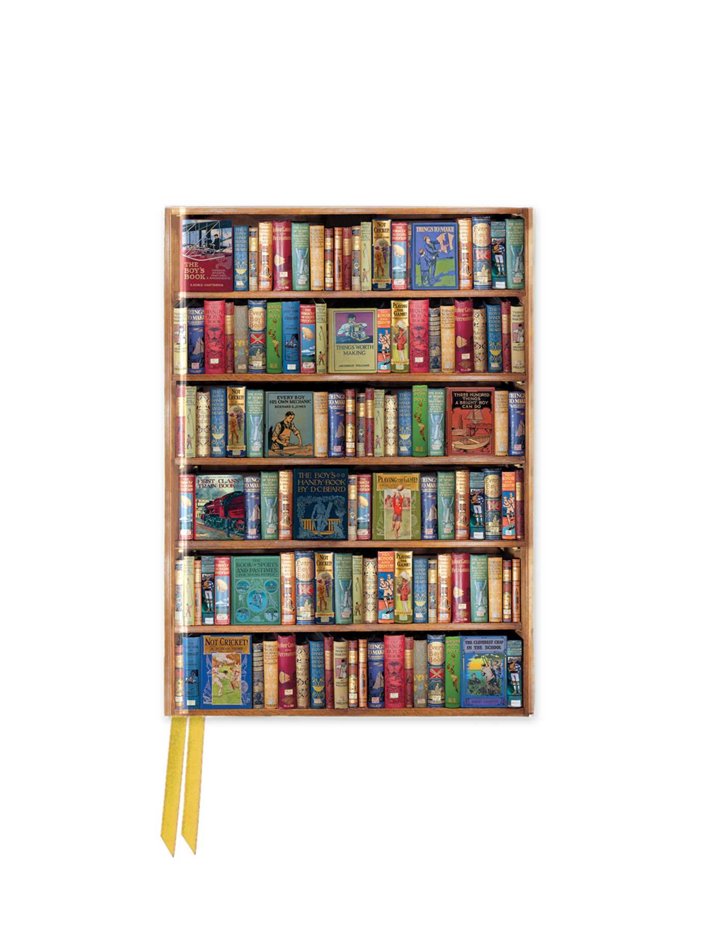 Bodleian Libraries: Hobbies & Pastimes Bookshelves (Foiled Pocket Journal)