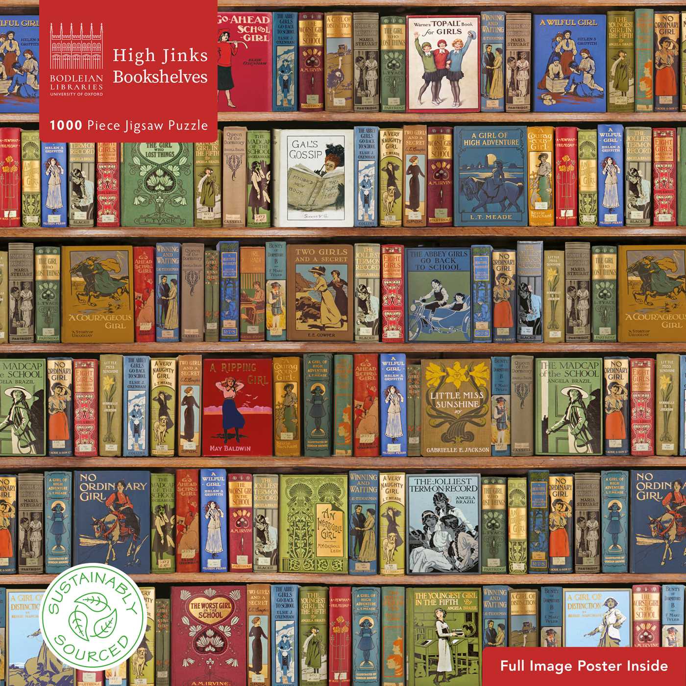 Adult Sustainable Jigsaw Puzzle Bodleian Libraries: High Jinks Bookshelves
