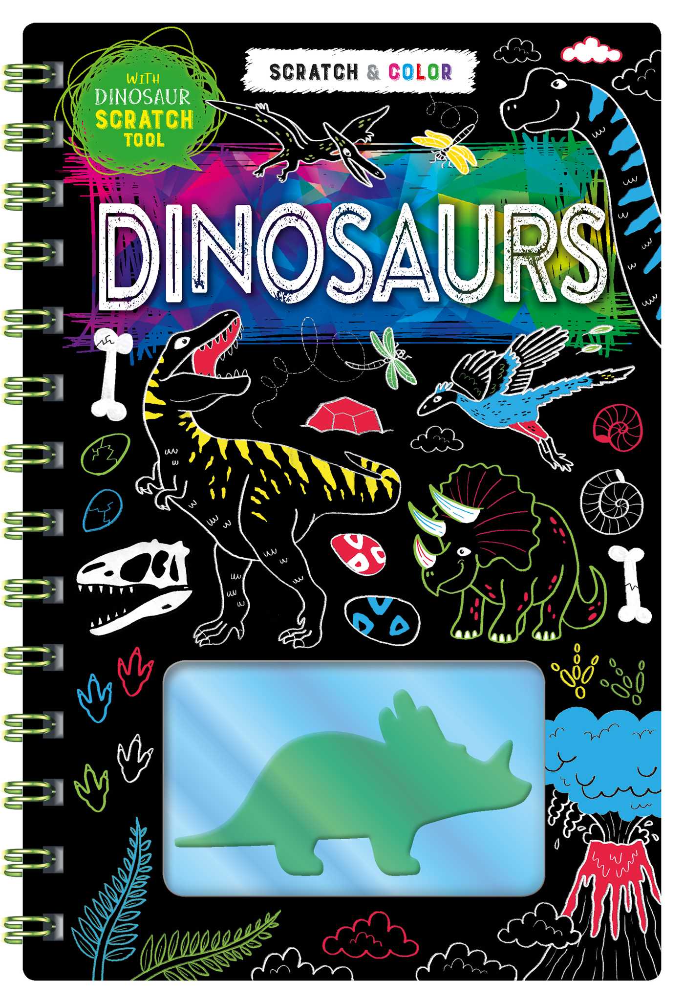 Scratch Art: Dinosaurs