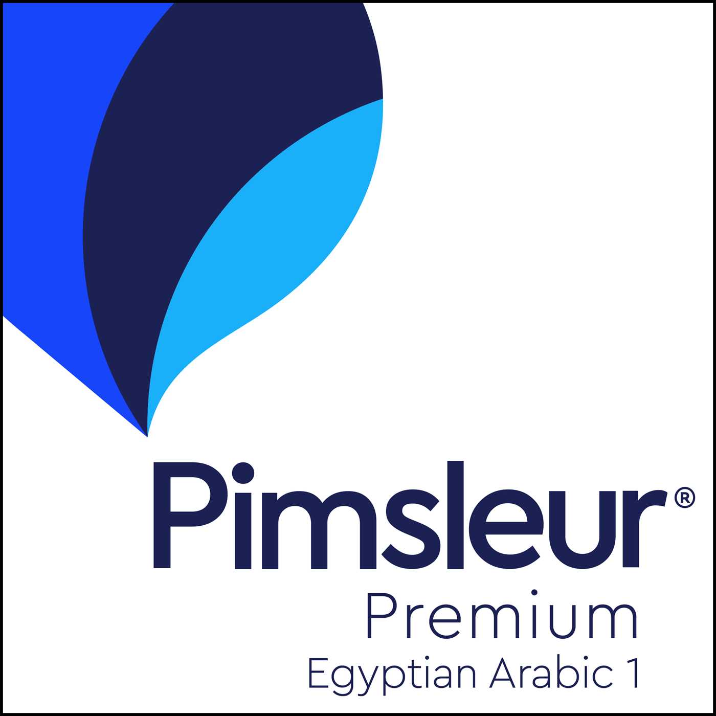 Pimsleur Arabic (Egyptian) Level 1 Premium