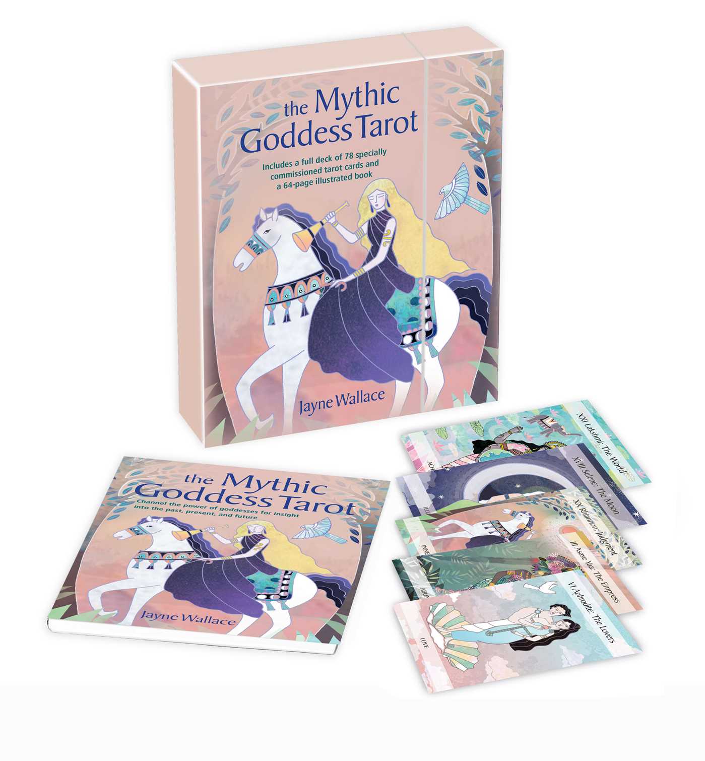 Mythic Goddess Tarot: Includes a full deck of 78 specially commissioned tarot cards and a 64-page illustrated book