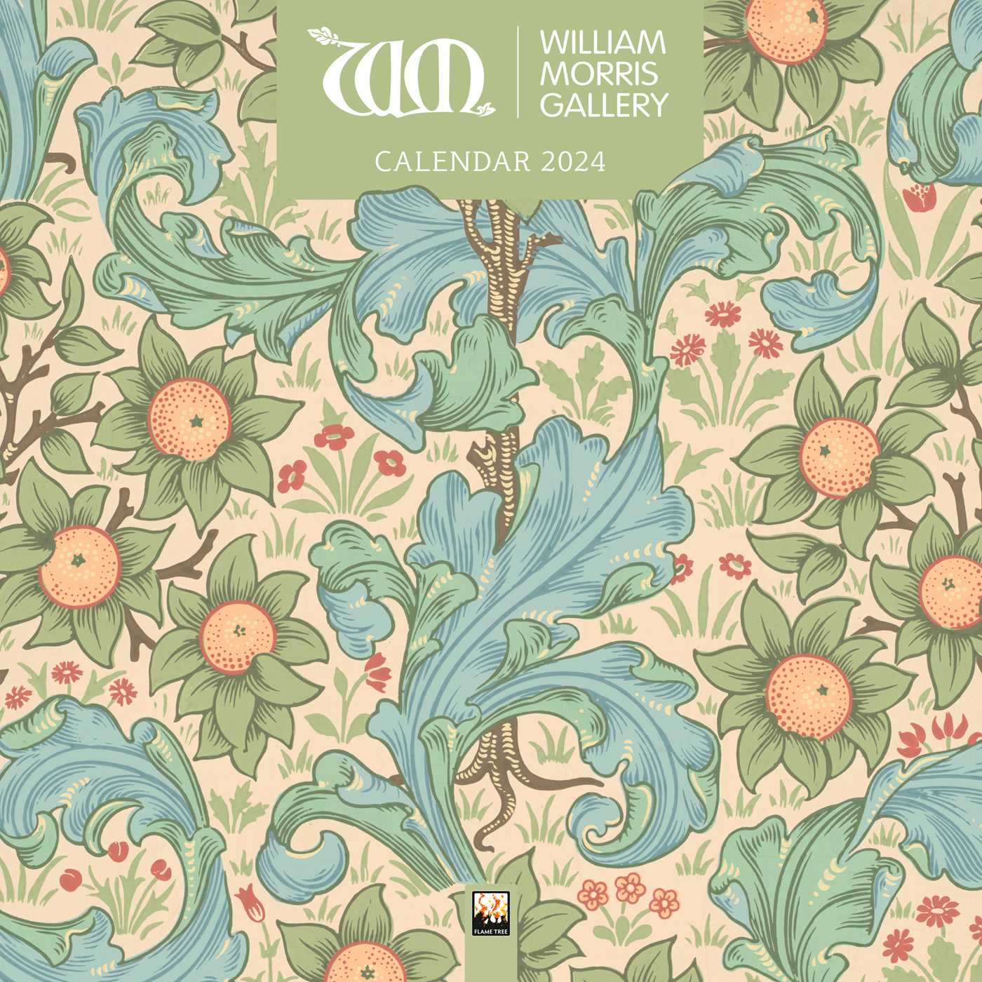 William Morris Gallery Wall Calendar 2024 (Art Calendar)