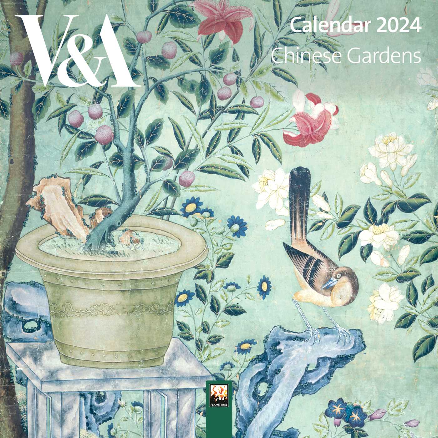 V&A: Chinese Gardens Mini Wall Calendar 2024 (Art Calendar)