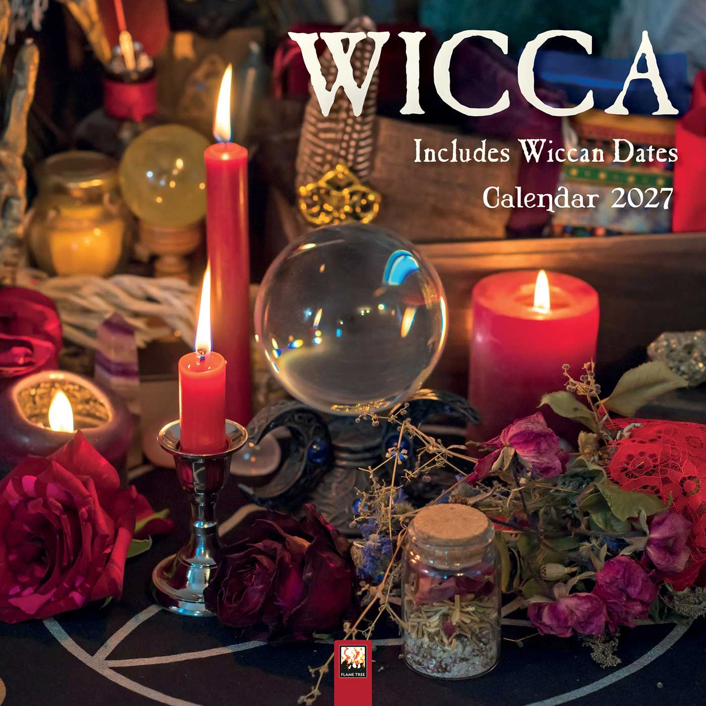 Wicca Wall Calendar 2027 (Art Calendar)